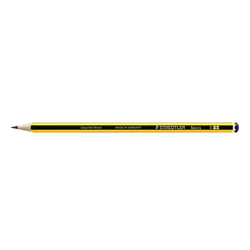 STAEDTLER Bleistifte 120" B - 12 "Noris Härtegrad Bleistift schwarz/gelb