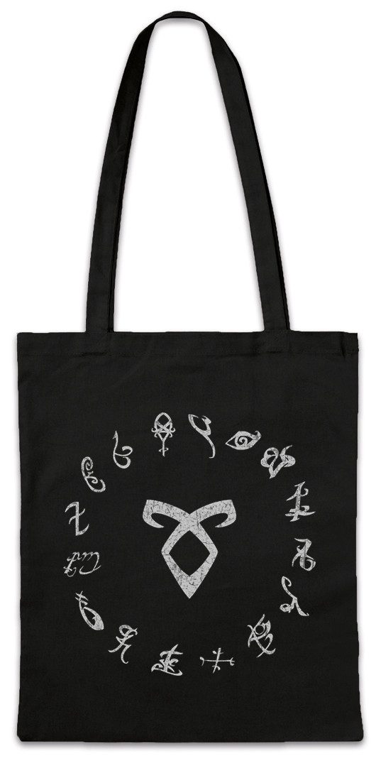 Beuteltasche S Runes Stofftasche Symbol Zeichen Logo Shadowhunters Sign Clary Fray