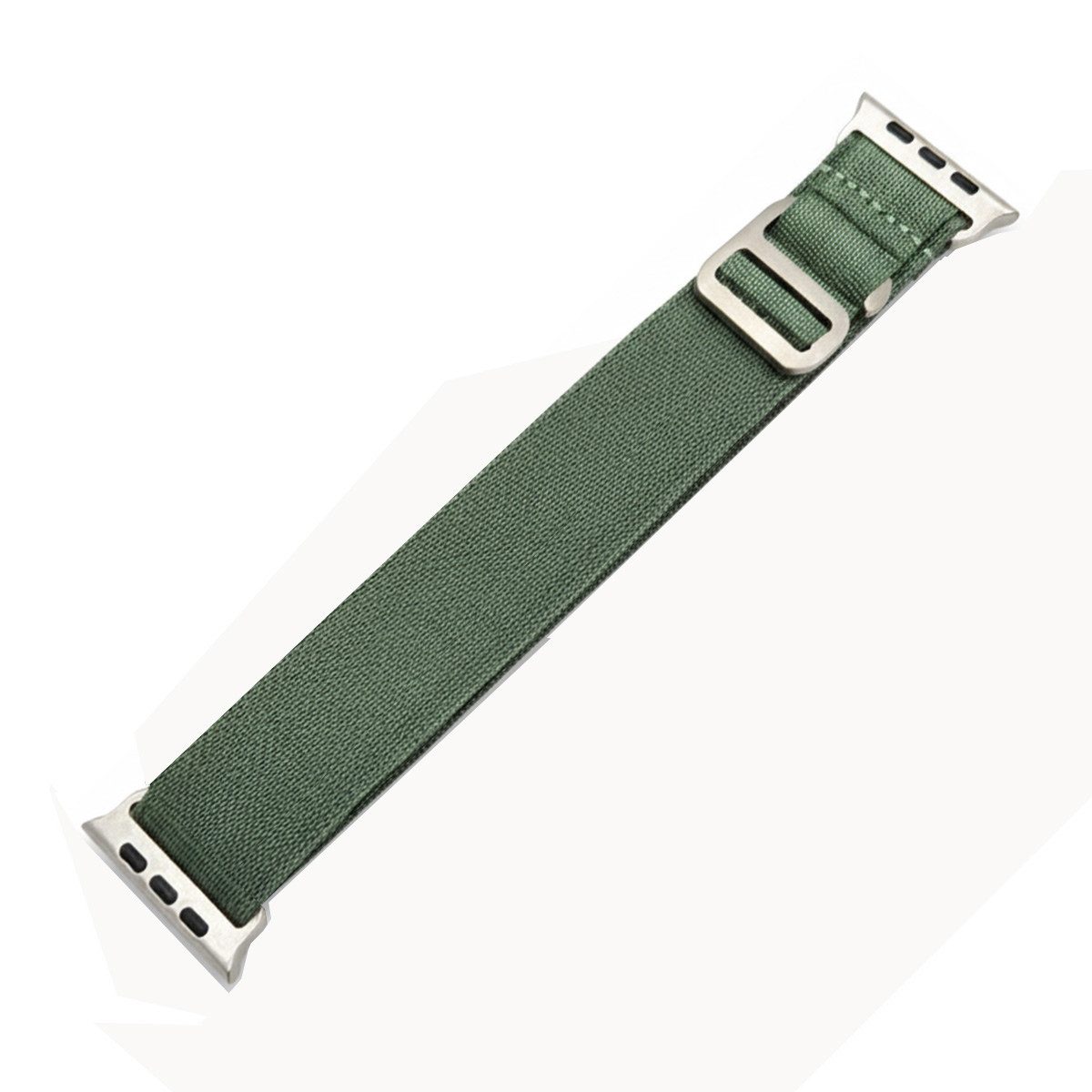 Ventarent Smartwatch-Armband Apple Watch Ultra Alpine Armband Band 42mm/44mm/45mm/46mm/49mm, Nylon Sport Armband Band für Apple Watch Ultra 1 2 und 3 – Bild 2 von 5