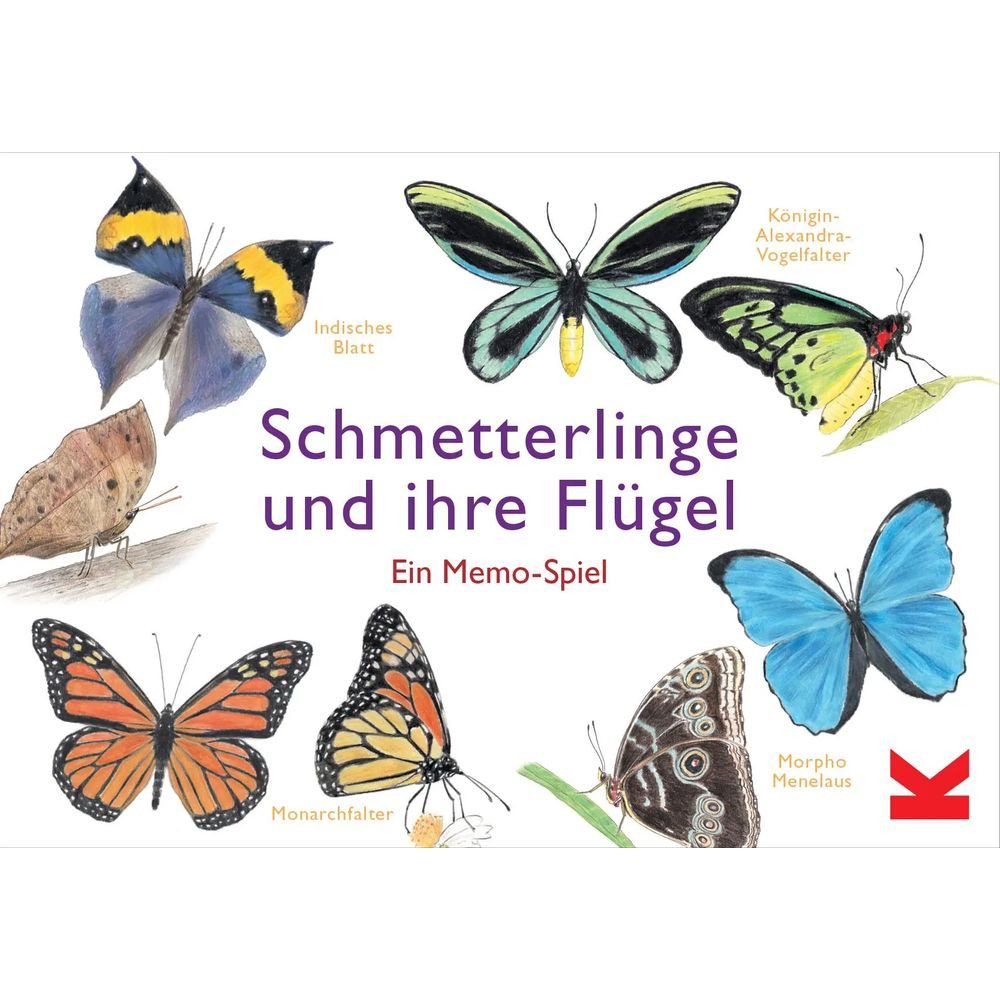 Laurence King Spiel Schmetterlinge und ihre Flügel