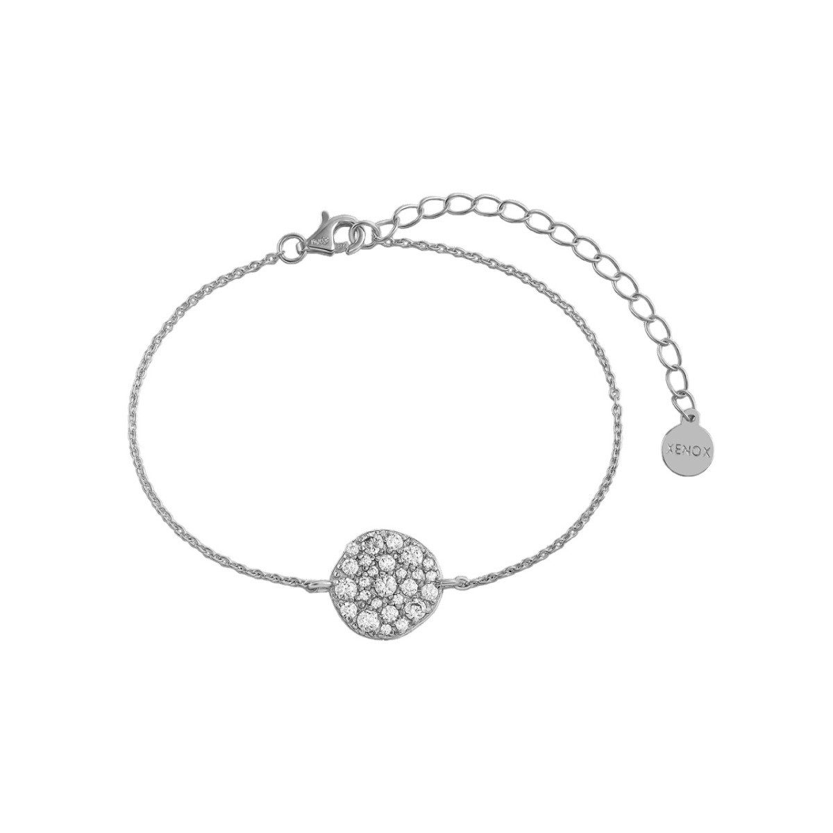 XENOX Armband Xenox Armband Damen Classic Circle Zirkonia Sterlingsilber XS6095