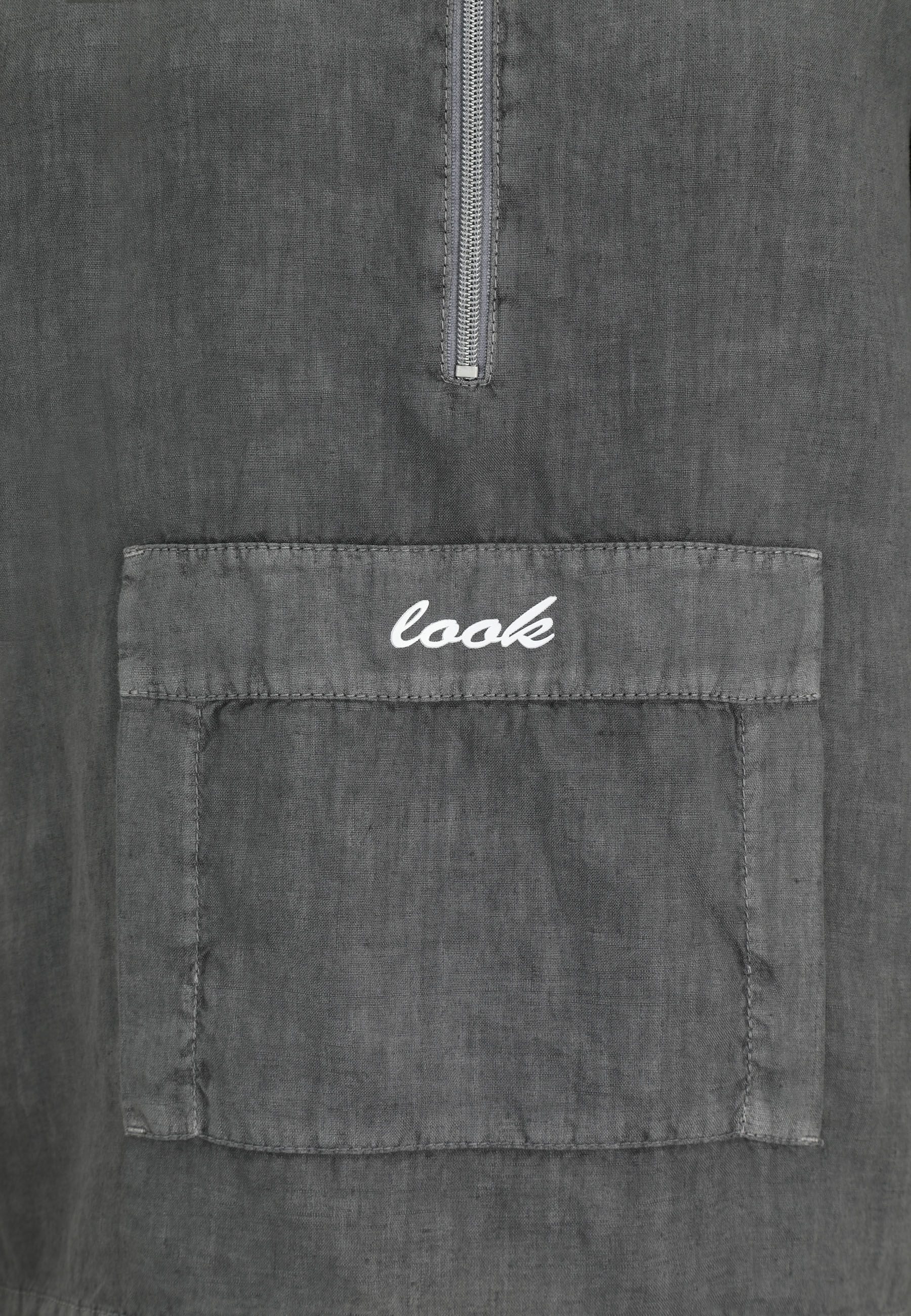 Doris Streich Klassische Bluse mit Vintage-Waschung