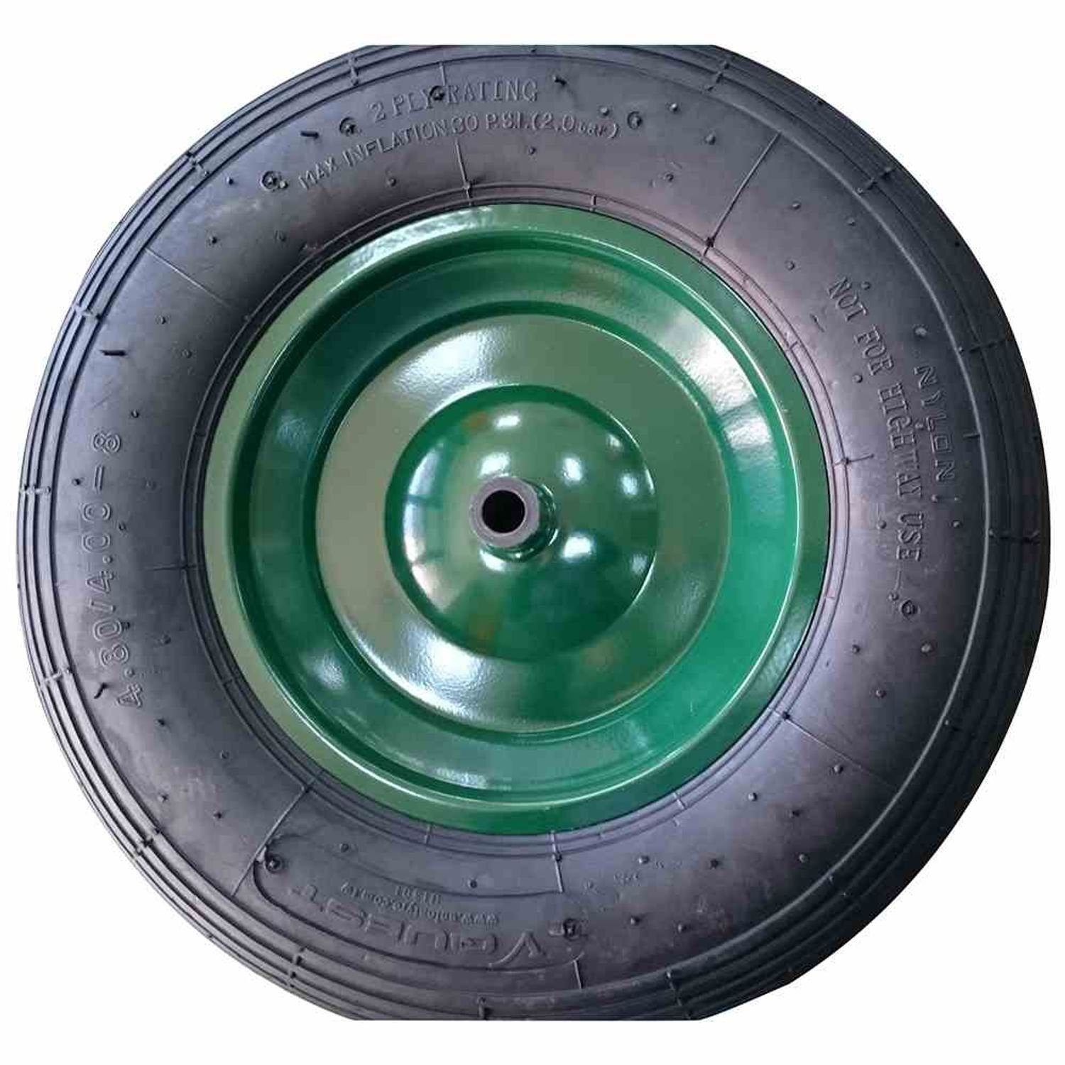 Altrad Fort Schubkarren-Rad Ersatzrad grün ohne Achse zu 840338 Schubkarrenräder Rad Räder Schubka