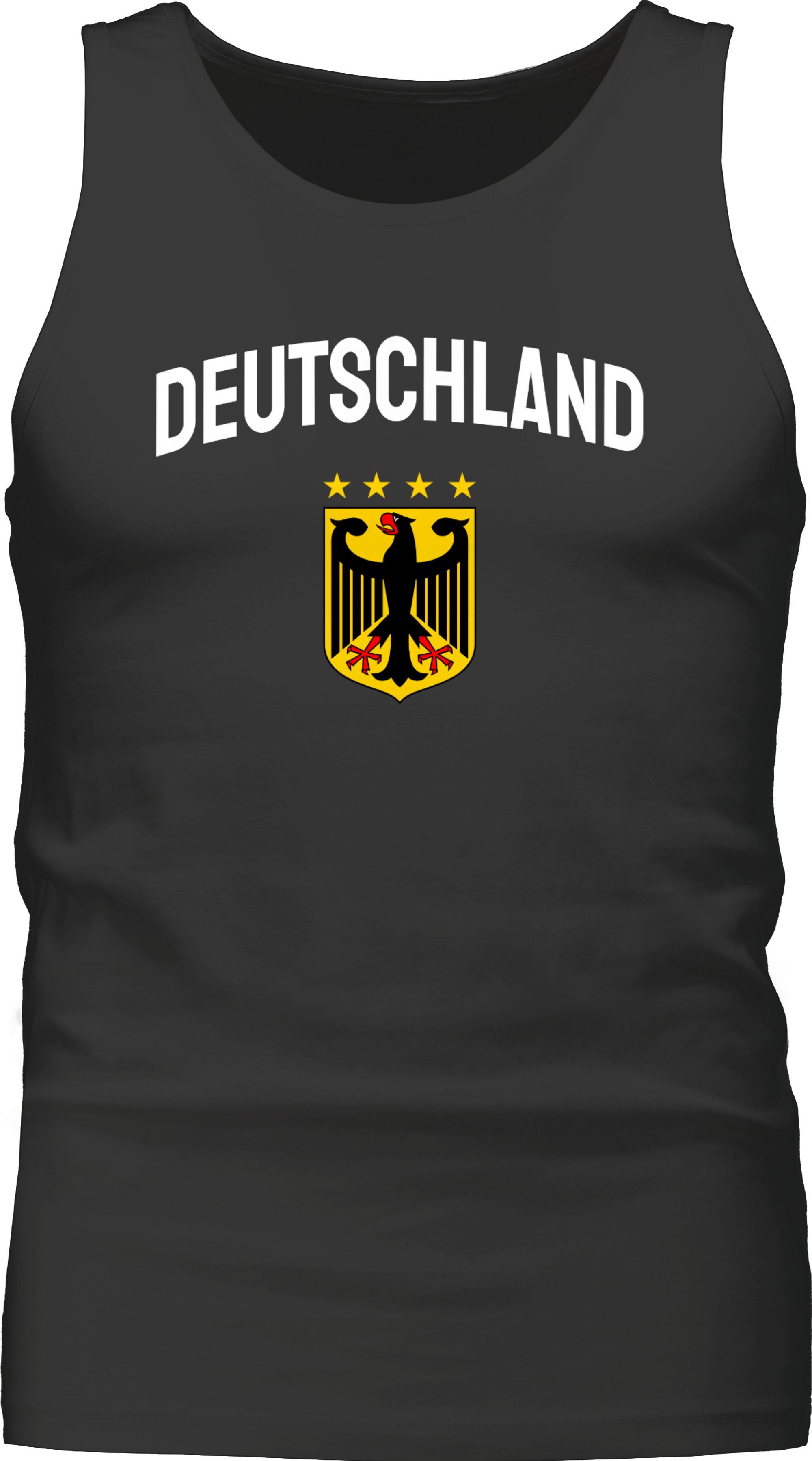Shirtracer Tanktop Deutschland Wappen mit Bundesadler, günstig online kaufen