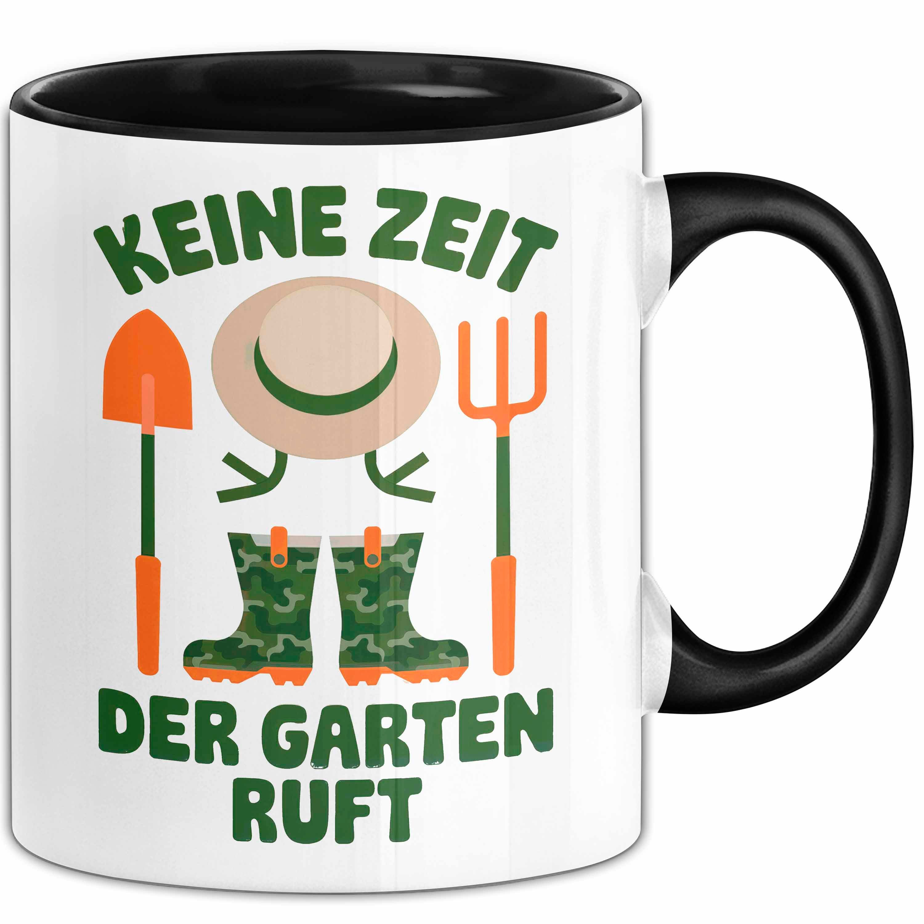 Trendation Tasse Garten Pflanzen Gärtner Herzschlag Tasse Geschenk Lustige Geschenkid