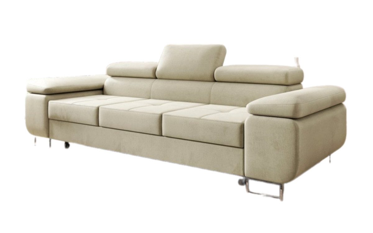 Luxusbetten24 Schlafsofa Designer Sofa Siera, mit günstig online kaufen
