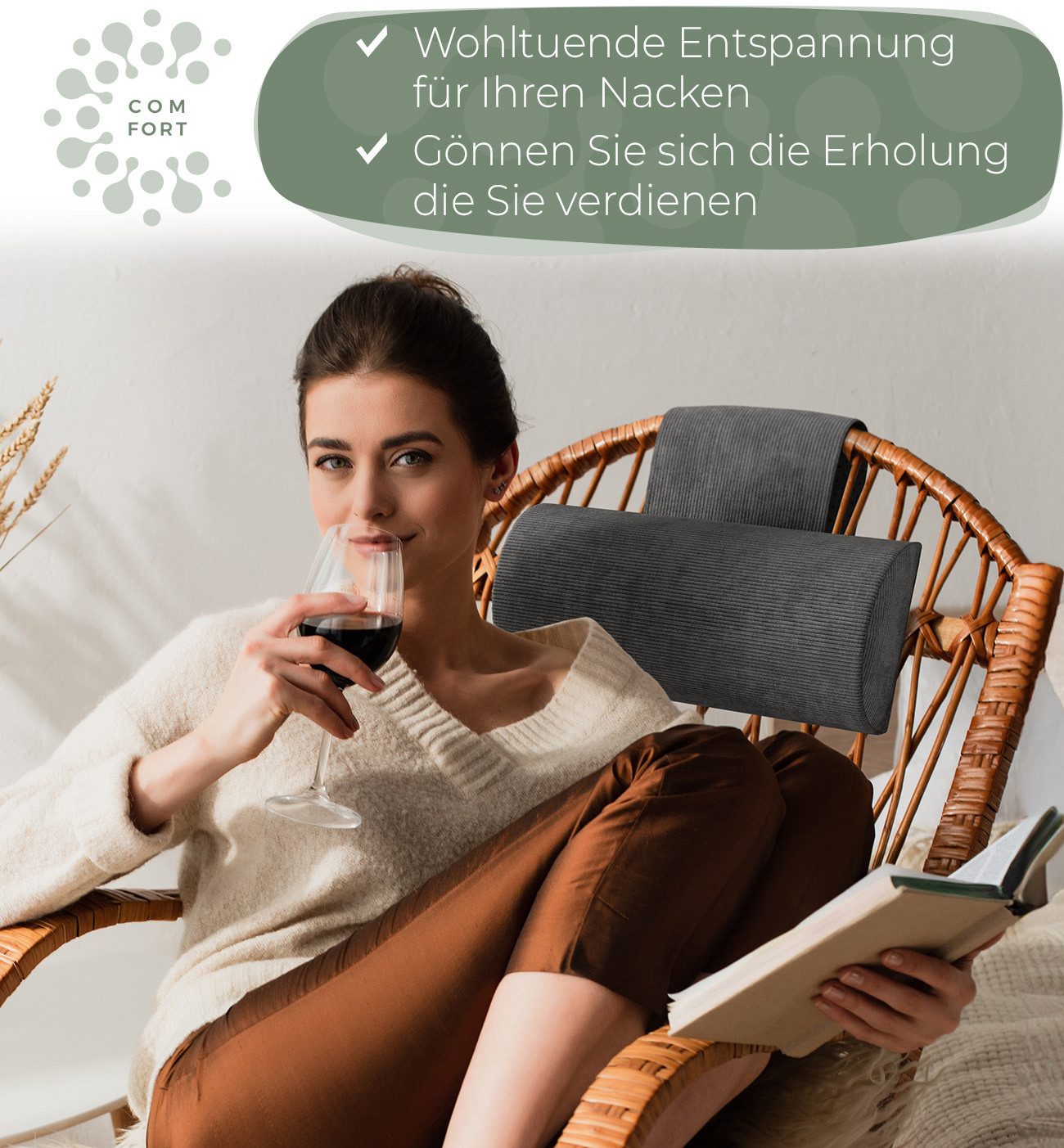 Well B4 Nackenrolle für Sessel mit günstig online kaufen