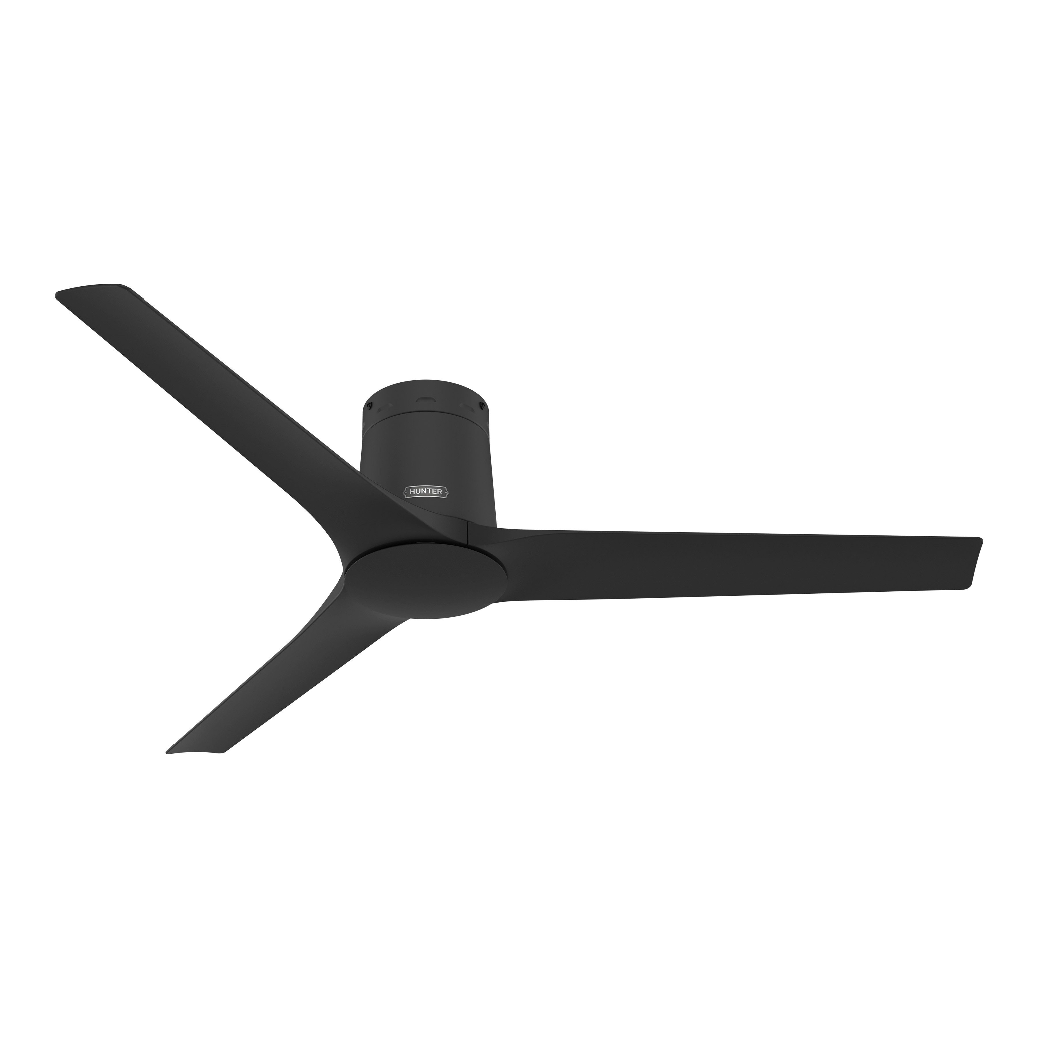 Hunter Deckenventilator Deckenventilator Athens LP Schwarz mit Fernbedienung