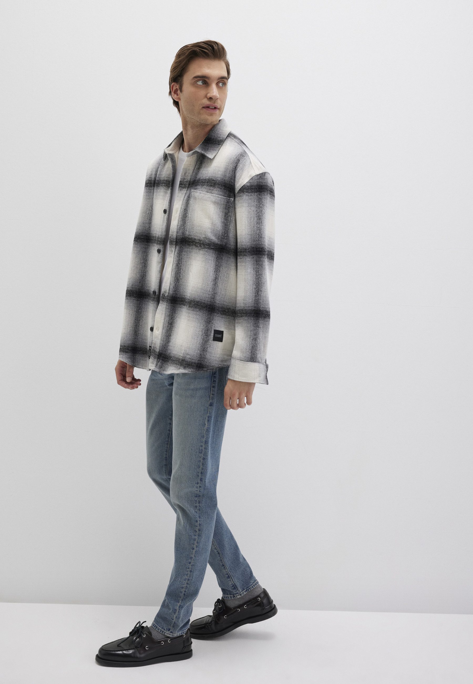 Mavi Langarmhemd CHECK SHIRT Karo Overshirt