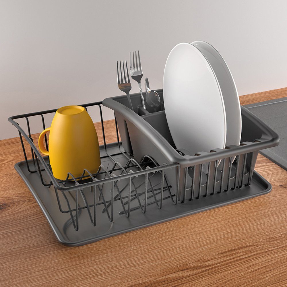 Metaltex Geschirrständer Aquatex Plus Spülkorb, TouchTherm®-Beschichtung