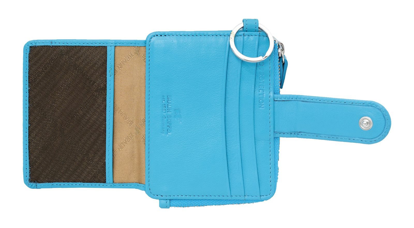 Braun Büffel Kartenetui Joy, mit RFID-Blocker Schutz