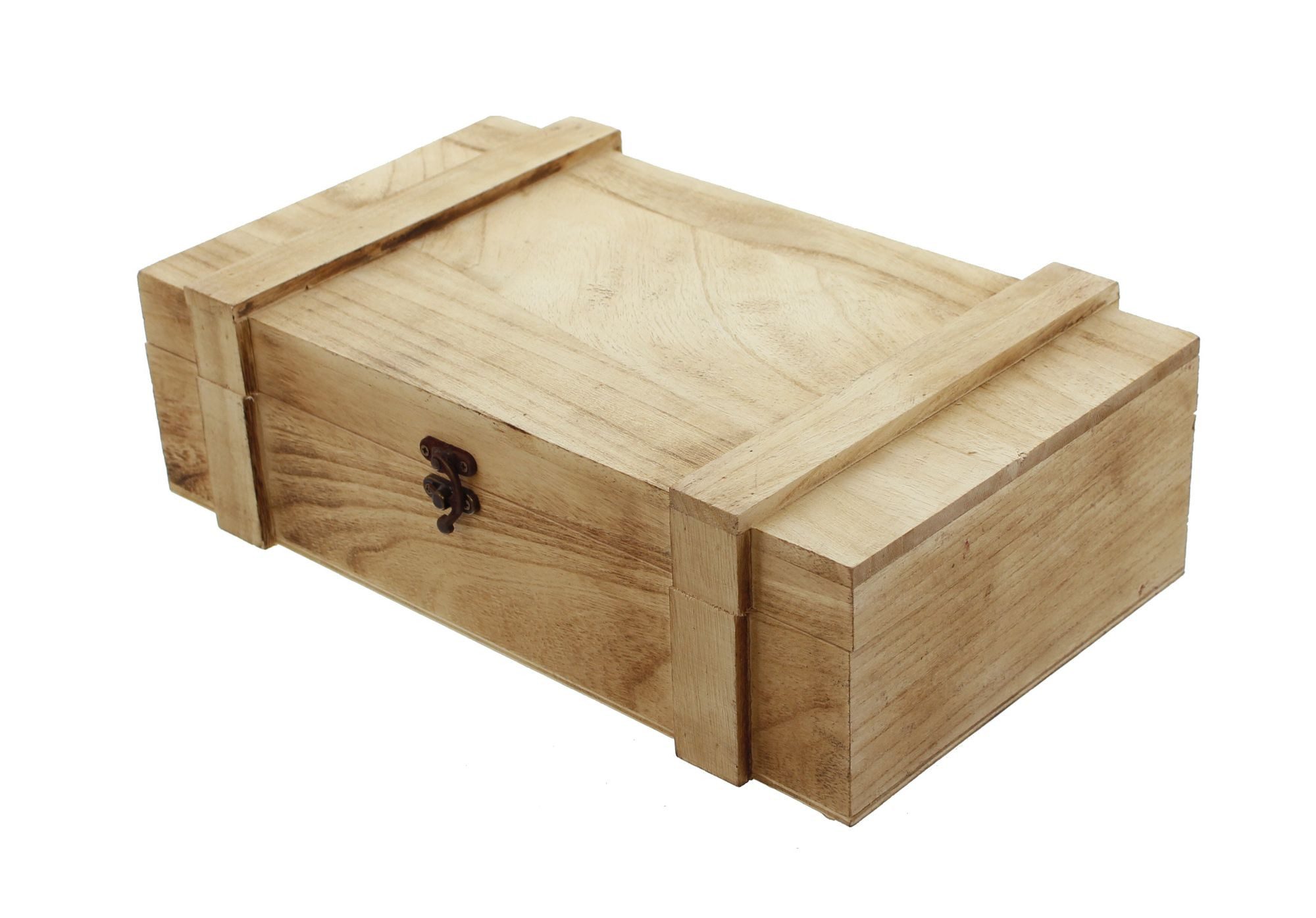 Frank Flechtwaren Truhe, Holz Wein Geschenkbox günstig online kaufen