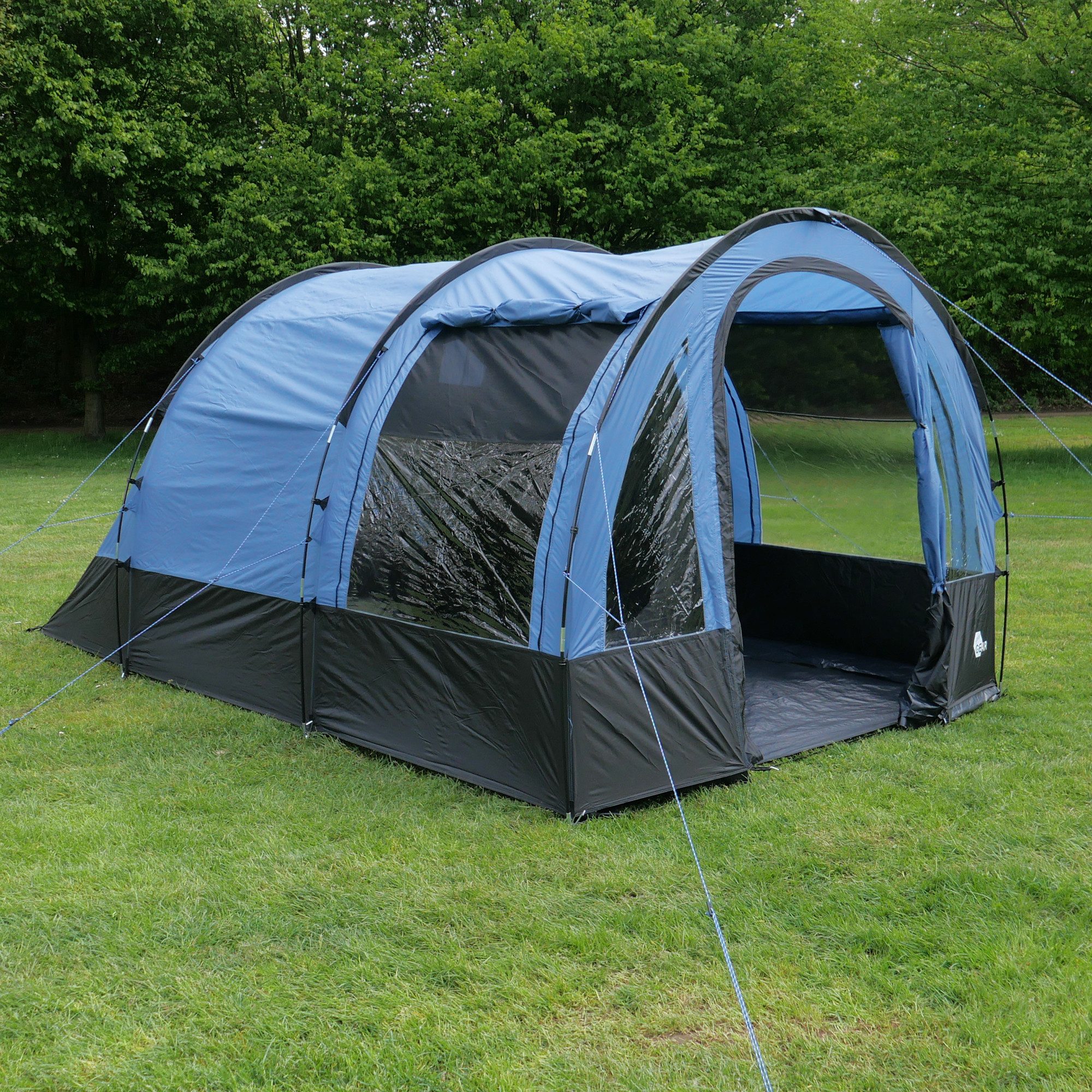 yourGEAR Tunnelzelt your GEAR Mistral 4 Mann Tunnelzelt Familienzelt 3000mm UV50+, Personen: 4