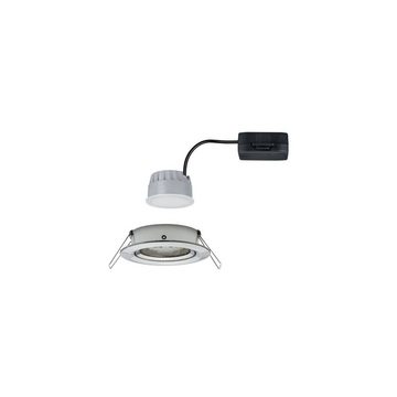 Paulmann LED Einbauleuchte LED Einbauleuchte 3-Step-Dim Coin schwenkbar rund, Dimmbar über Lichtschalter, Schwenkbar, Geringe Einbautiefe