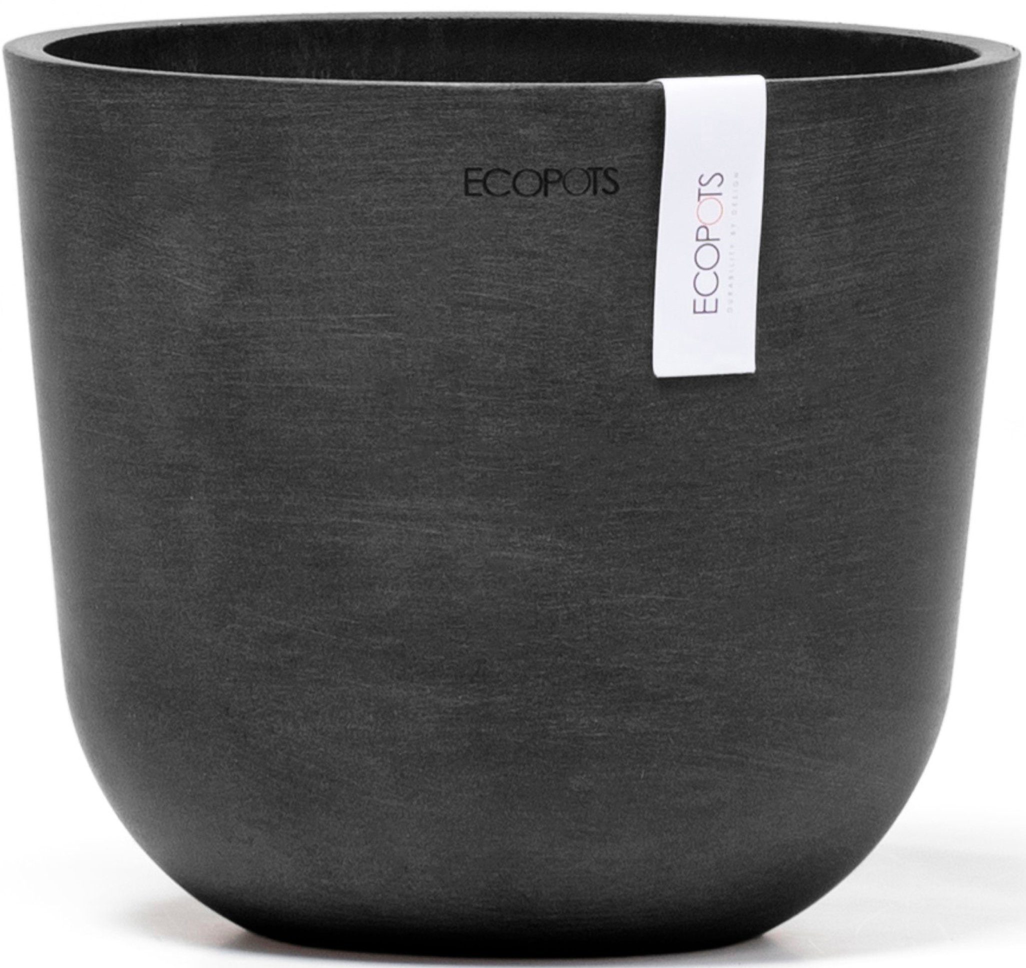 ECOPOTS Blumentopf Oslo Mini 19 Dunkelgrau, für den Innenbereich günstig online kaufen