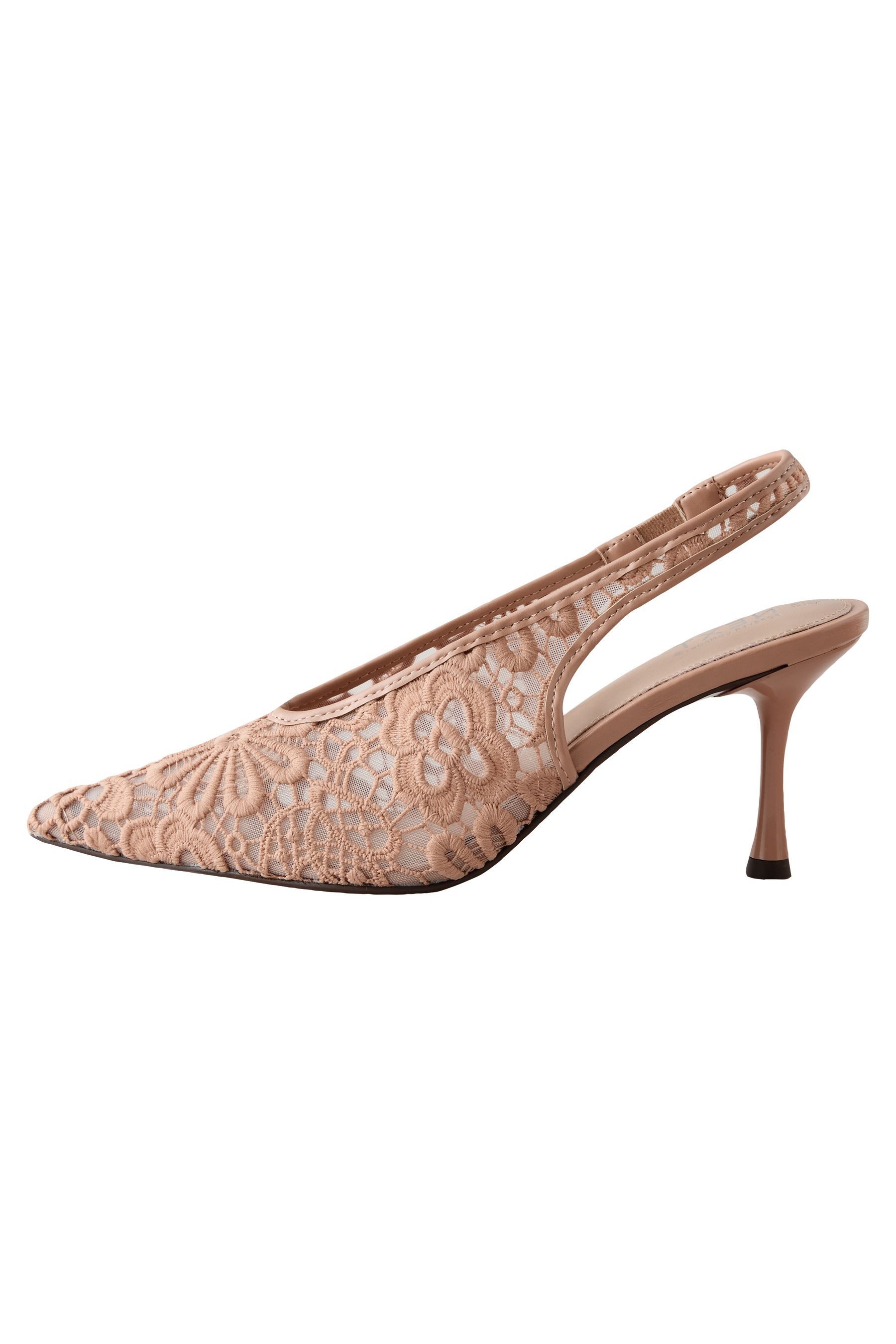 Forever Comfort® spitze Slingbacks mit Spitze Schnürschuh