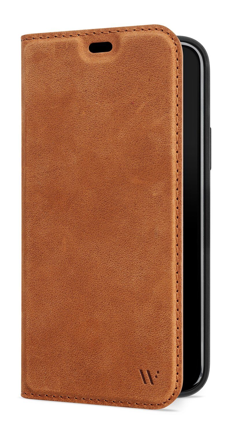 wiiuka Handyhülle suiit MORE Hülle für iPhone 13 Pro, Klapphülle Handgefertigt - Deutsches Leder, Premium Case