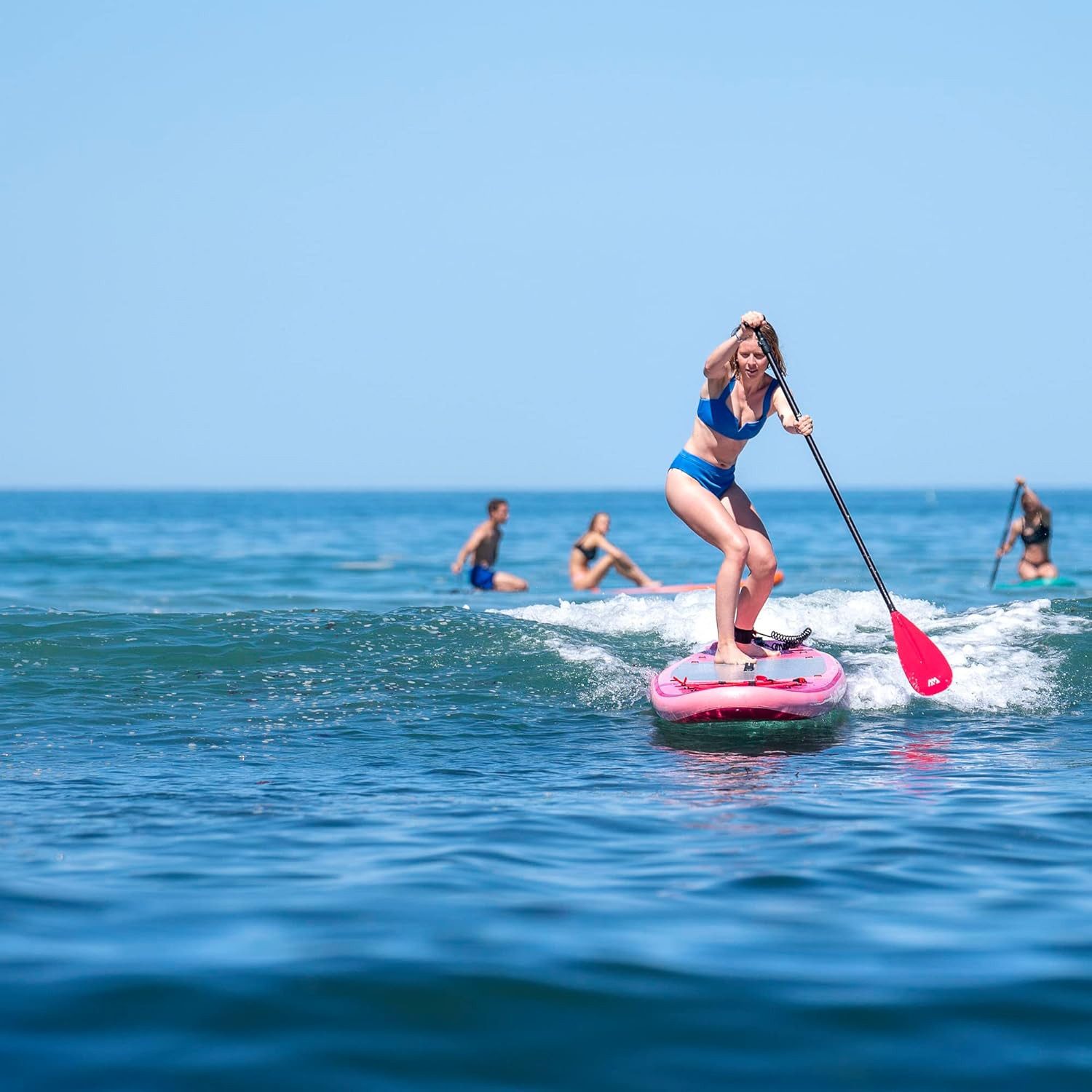 Aqua Marina SUP-Board AQUA MARINA CORAL 10.2 SET Stand Up Paddle Surf Board ISUP 310x78cm – Bild 5 von 5