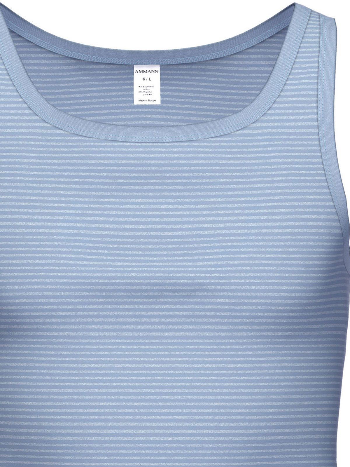 Ammann Achselhemd Unterhemd Day Classic / Jeans Feinripp (Stück, 1-St) hohe günstig online kaufen