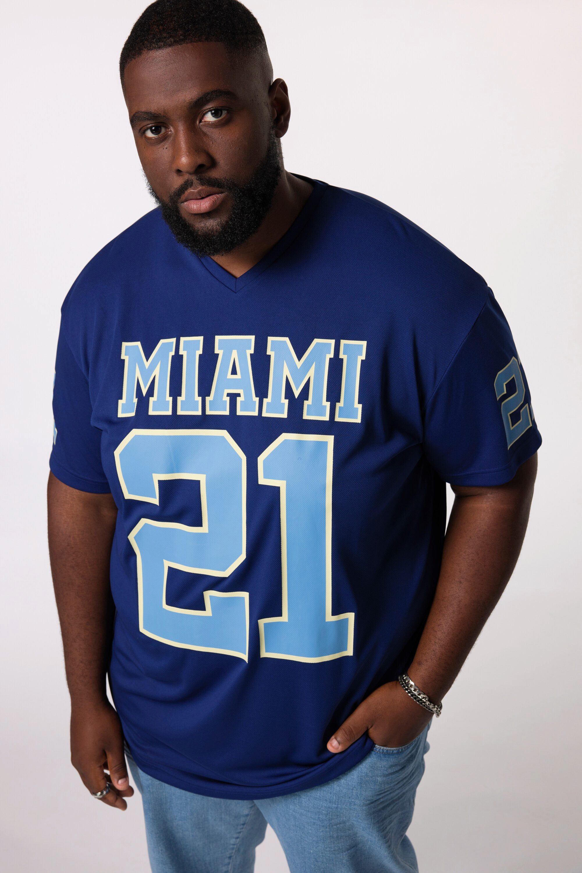 STHUGE T-Shirt STHUGE T-Shirt Halbarm oversized günstig online kaufen