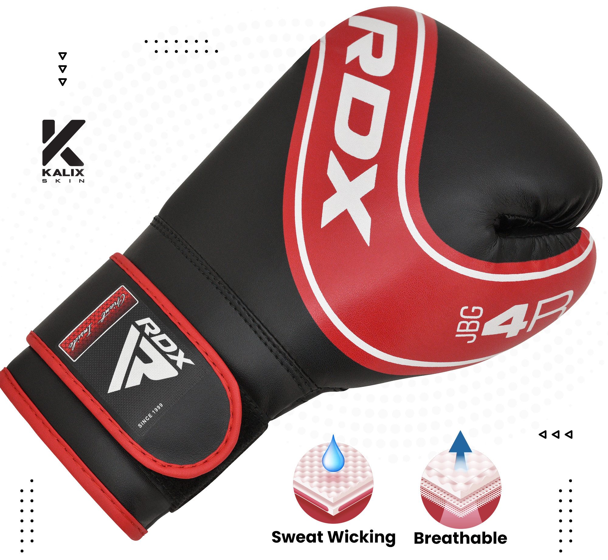 RDX Sports Kinderboxhandschuhe RDX Kinder Boxhandschuhe,Muay Thai Sparring MMA Kickboxen Kampf – Bild 5 von 5