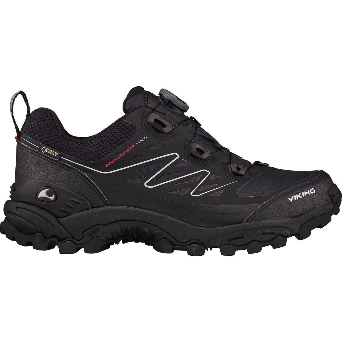 Viking Anaconda 4x4 Low GTX BOA Hikingschuh Perfekter Begleiter für Wanderungen und Trekkingtouren mit