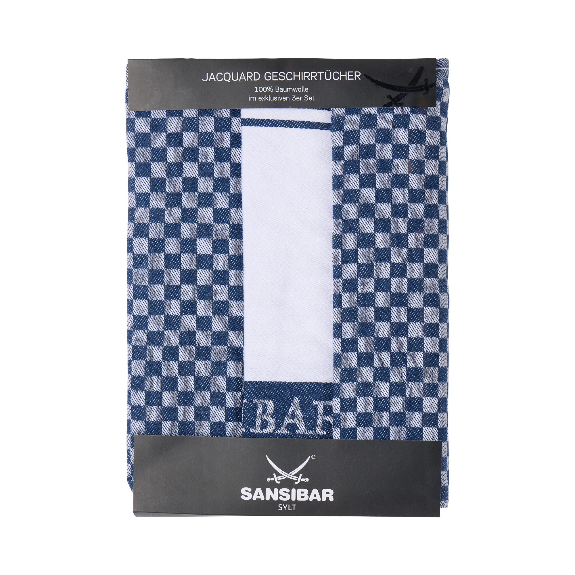 Sansibar Sylt Geschirrtuch Geschirrtücher-Set, 3-tlg, 50x70 cm, 100% Baumwo günstig online kaufen