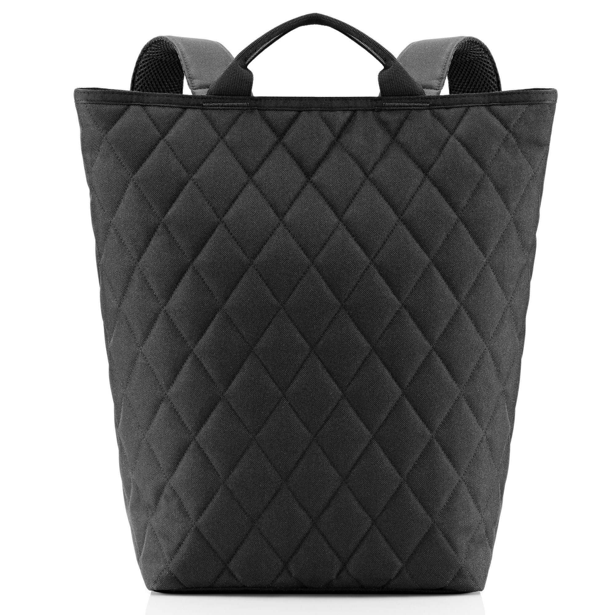 Rucksack REISENTHEL® Travelling, Polyester rhombus black