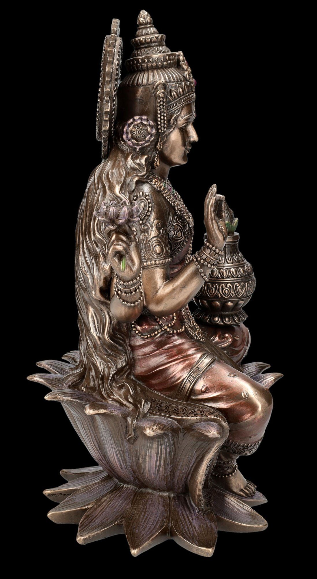 Figur Göttin Dekofigur Shop Figuren - Liebe Lakshmi - der Dekofigur Hinduistische XL GmbH Veronese