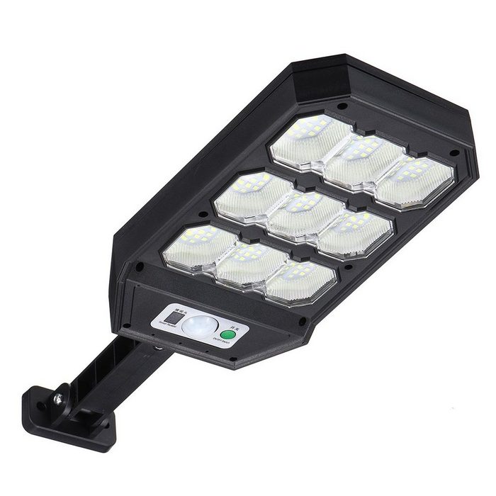 ECSEE LED Solarleuchte LED fest integriert Tageslichtweiß 279 LED Bewegungssensor 3 Modi IP65 Wasserdicht