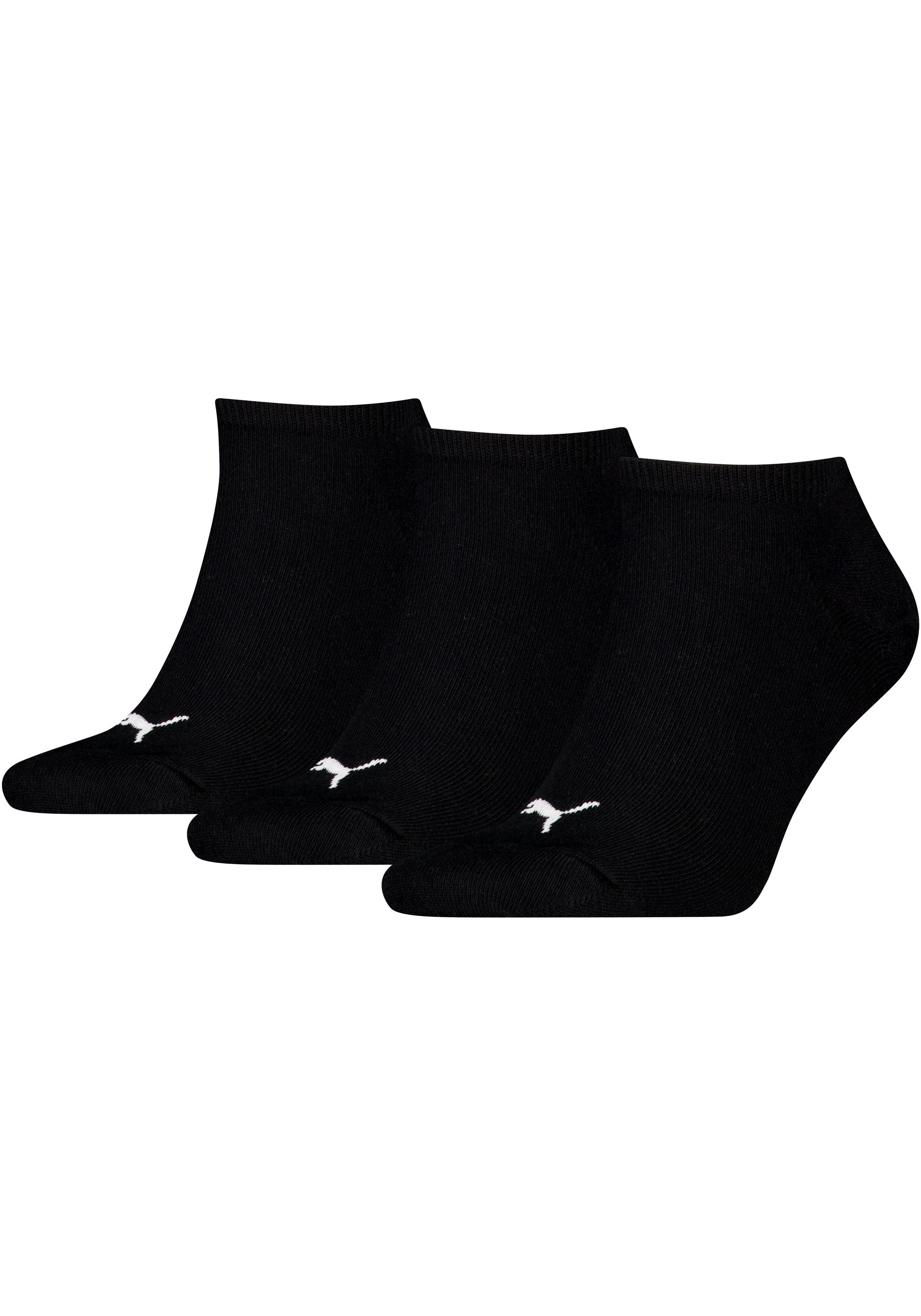 PUMA Sneakersocken PUMA UNISEX SNEAKER PLAIN 3P (3-Paar, 3 Paar) mit kleinem Logo