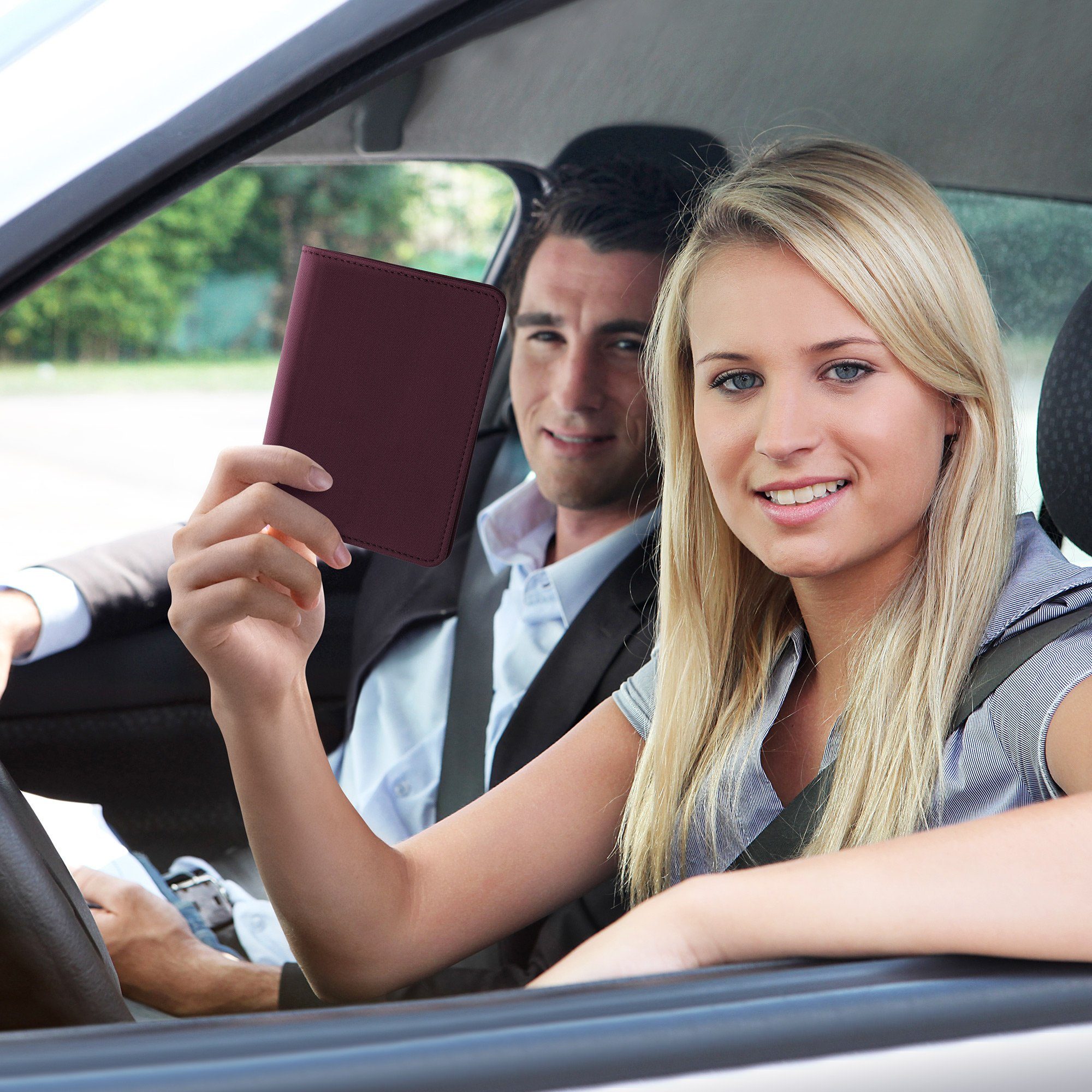 kwmobile Etui Fahrzeugschein Hülle mit Kartenfächern, günstig online kaufen