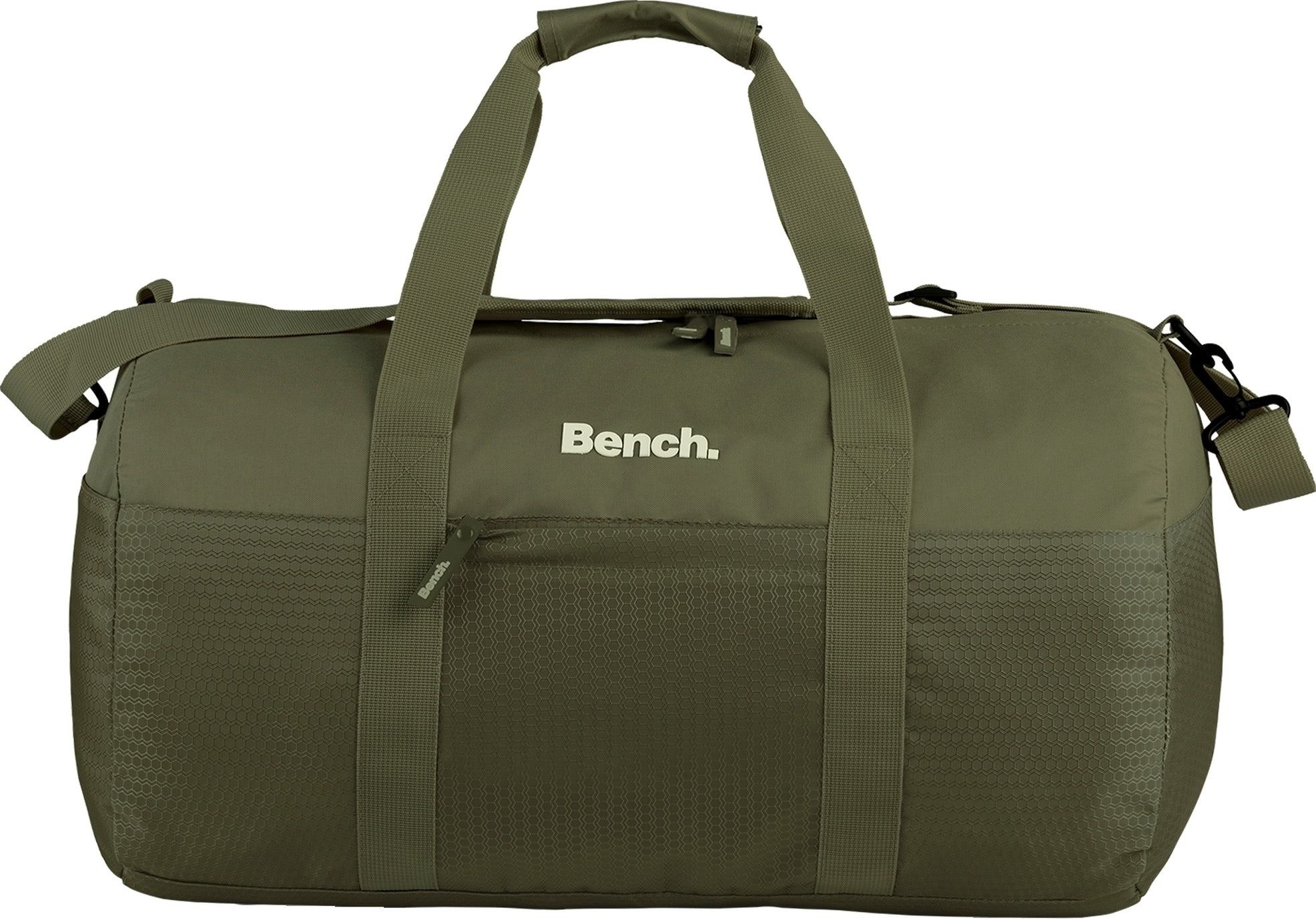 Bench. Sporttasche Bench Sporttasche Polyester grün olivgrün (Sporttasche), Herren Sporttasche Polyester, grün, olivgrün ca. 51cm x ca. 28cm