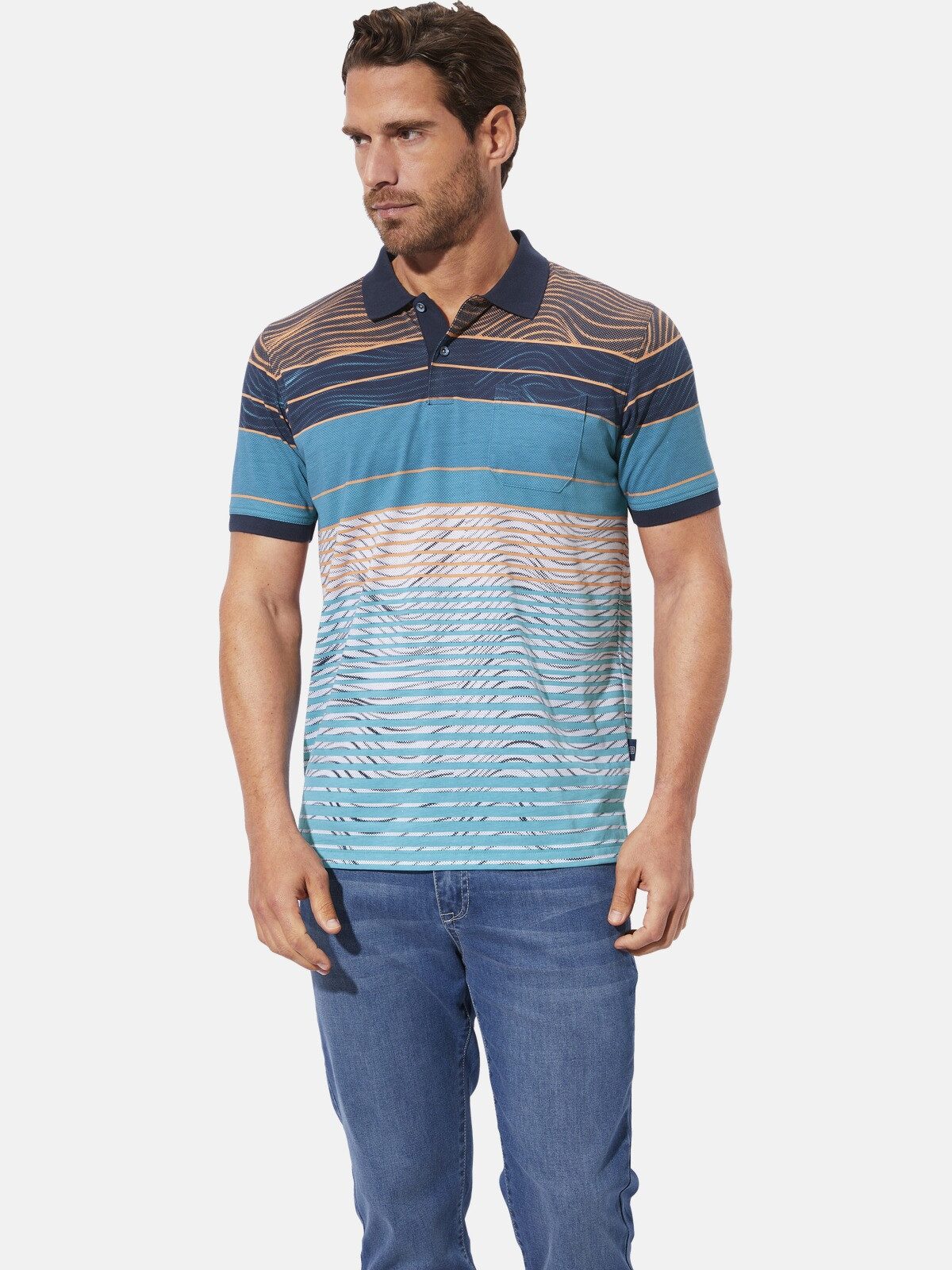 Babista Poloshirt ULRICO mit aufgedrucktem Muster