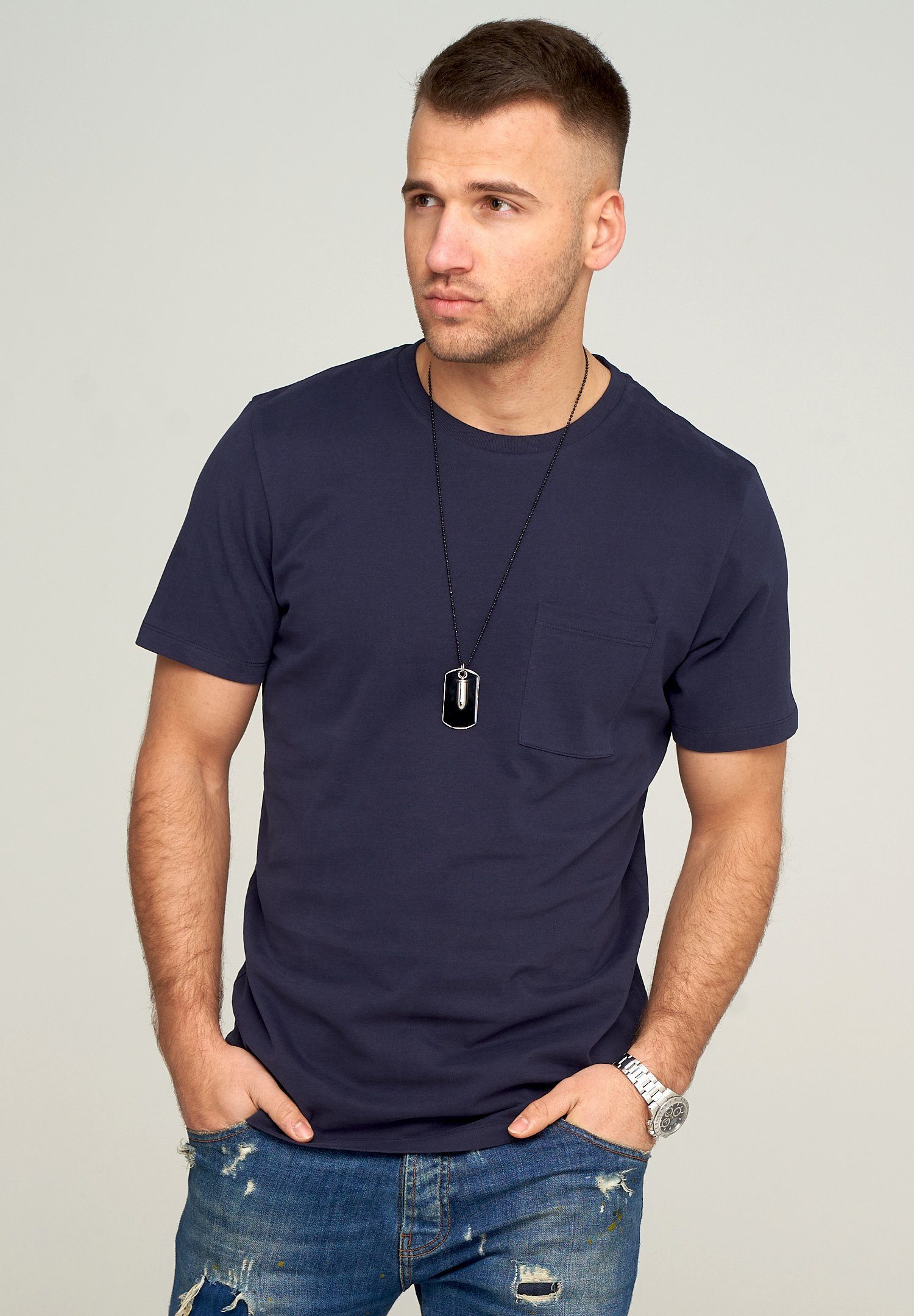 T-Shirt JPRLUCKY INFINITY TEE SS CREW NECK