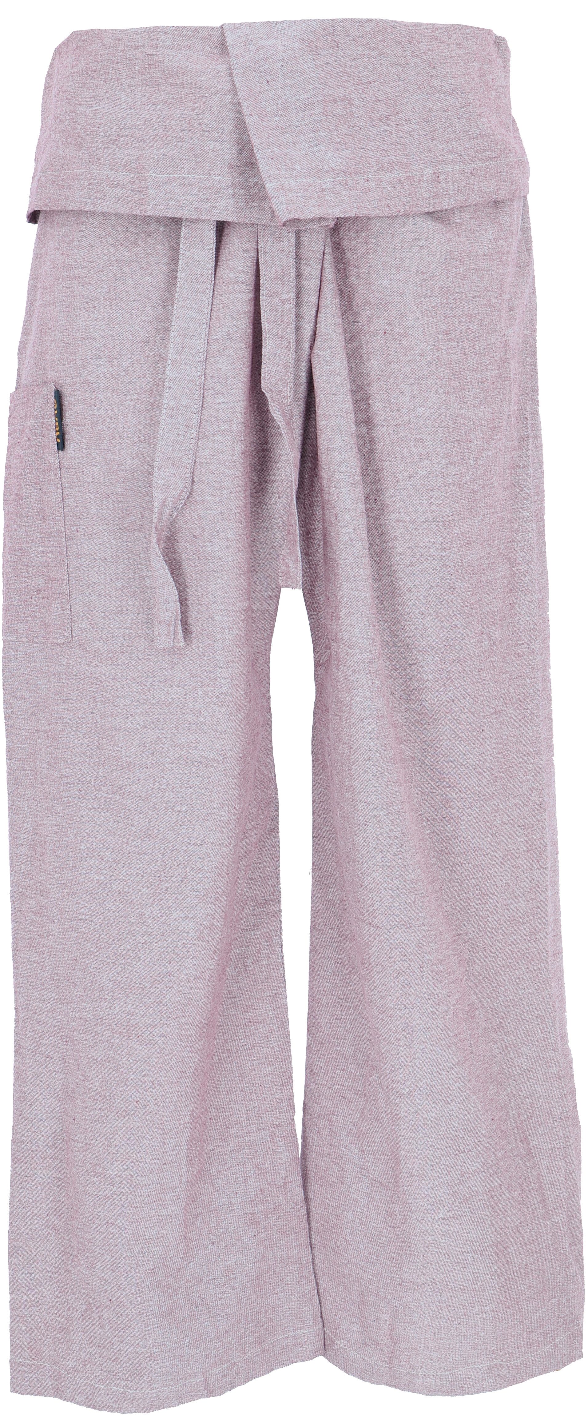 Guru-Shop Relaxhose Thai Fischerhose aus fester Baumwolle,.. Ethno Style, alternative Bekleidung