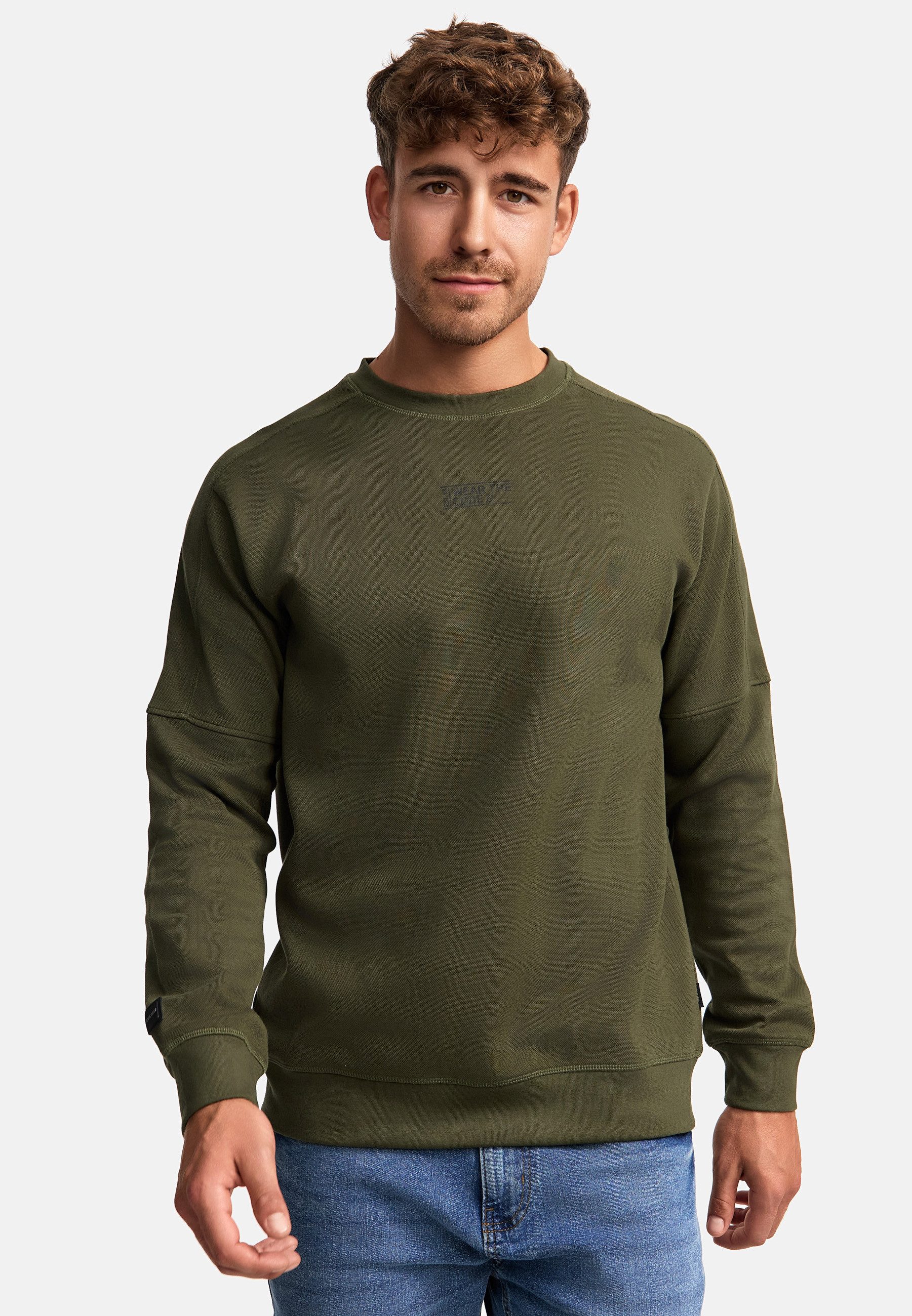 Indicode Sweater Herren INCliver Sweatshirt Herrenpulli günstig online kaufen