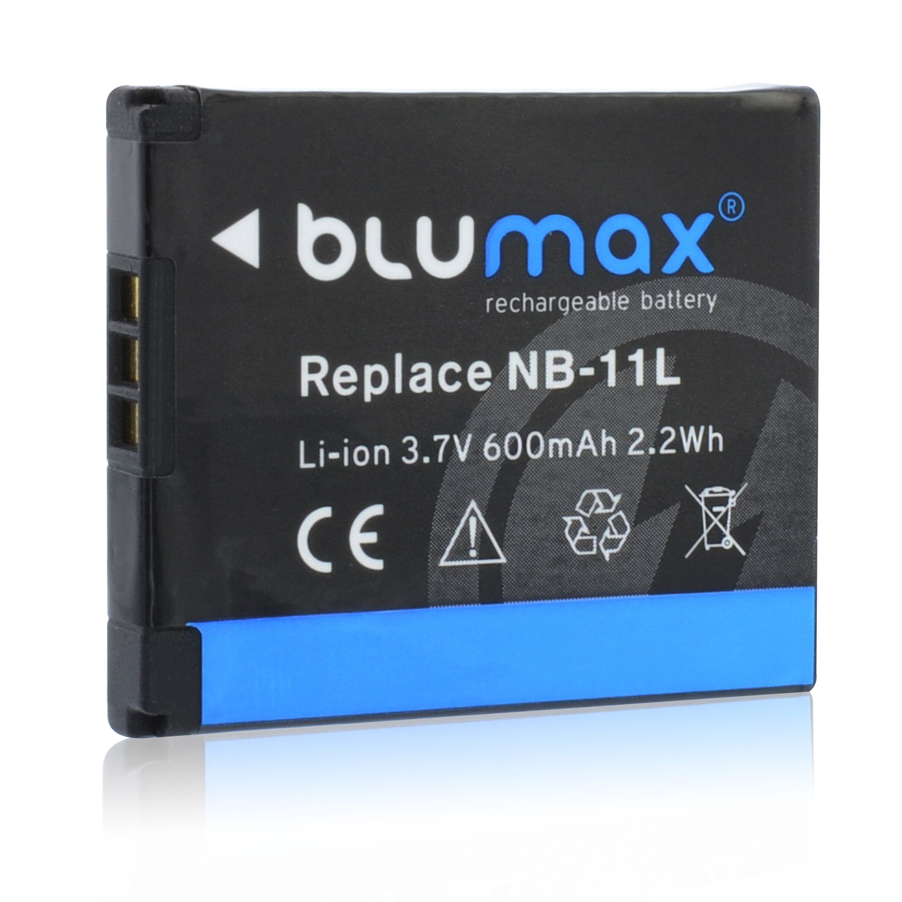 Blumax 2x NB-11L NB-11LH IXUS 170 175 180 185 600 mAh Kamera-Akku