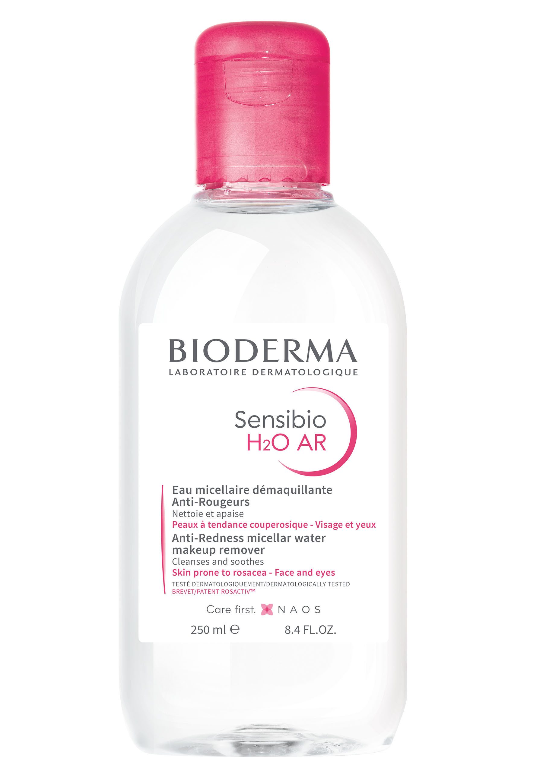 Bioderma Make-up-Entferner Sensibio H2O AR Mizellenwasser, Reinigung, Gesichtswasser, Make-up-Entferner - 3 in 1