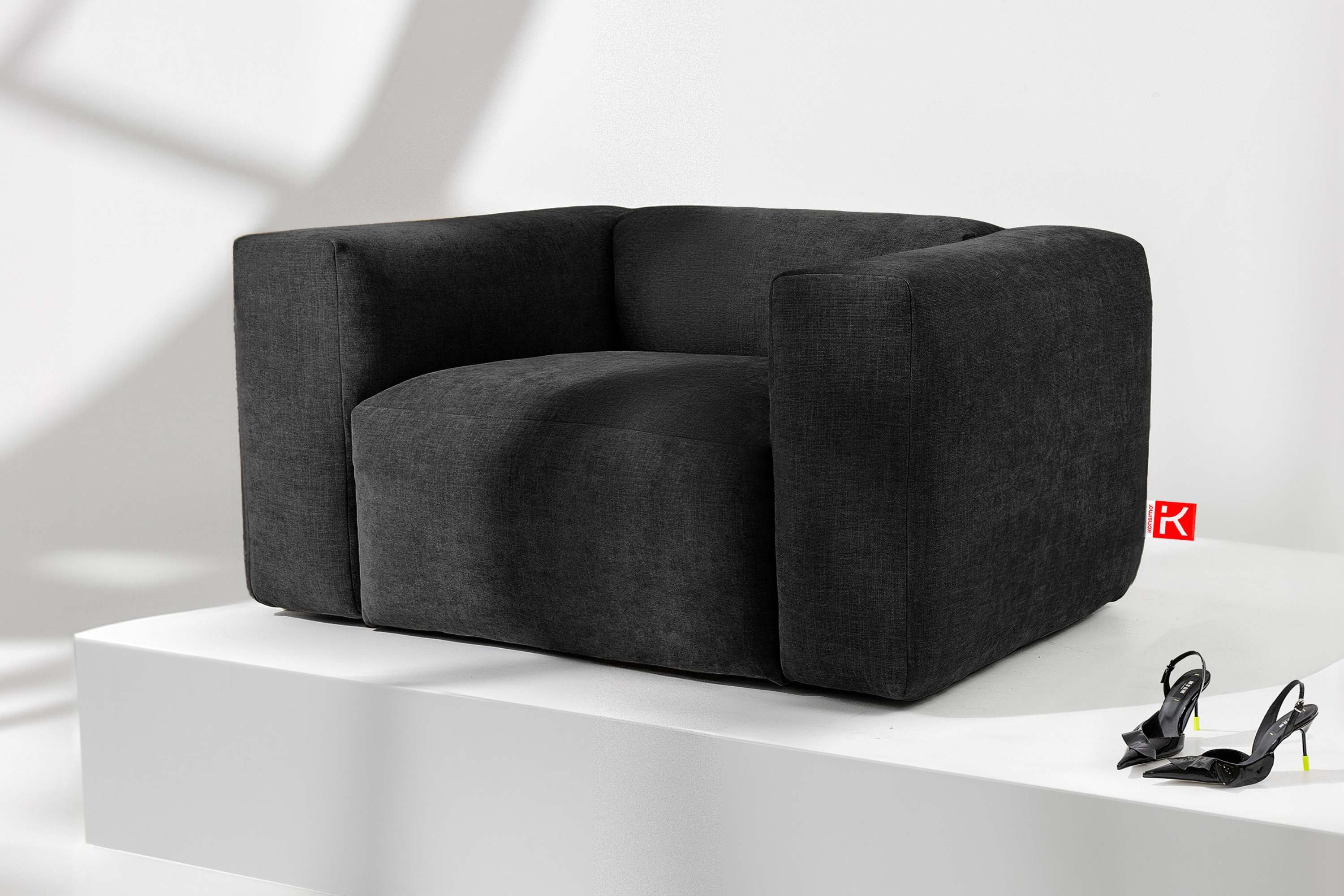 KONSIMO® Sessel BUFFO Polstersessel, Einzelsessel, hergestellt günstig online kaufen