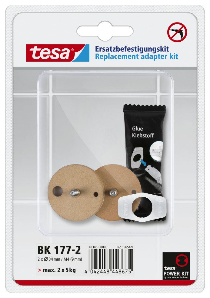 tesa Duschkorb Tesa Befestigungsadapter BK177-2