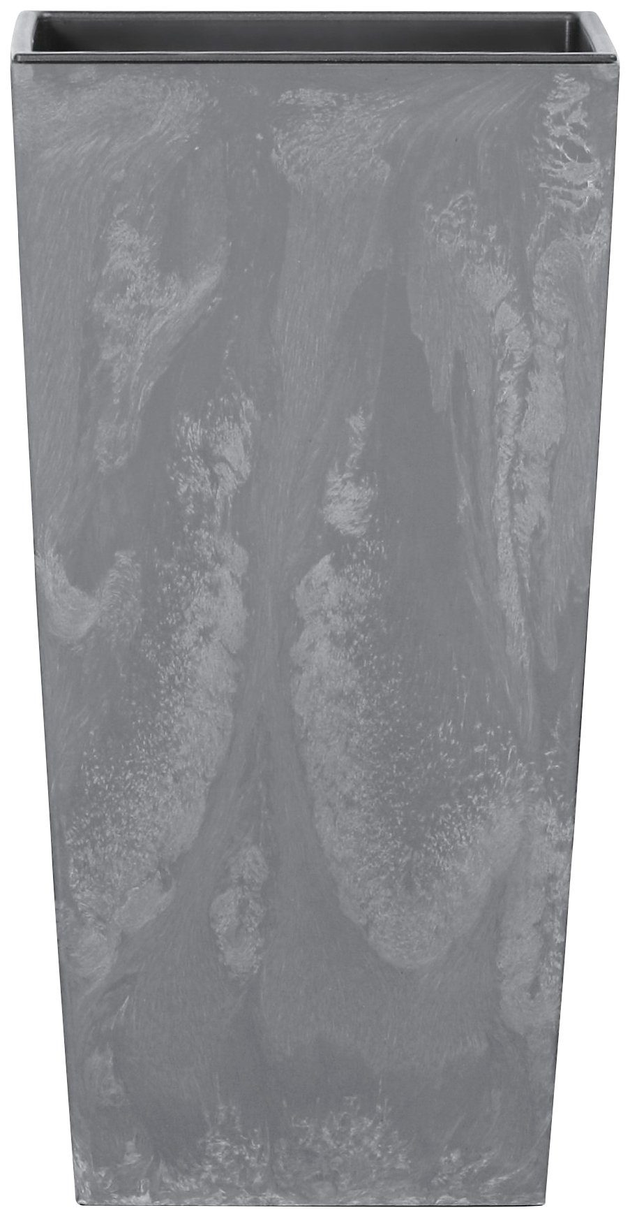 Prosperplast Pflanzkübel Urbi Square Effect, BxTxH: 40x40x75 cm, Inkl.  Einsatz mit 2 Henkeln
