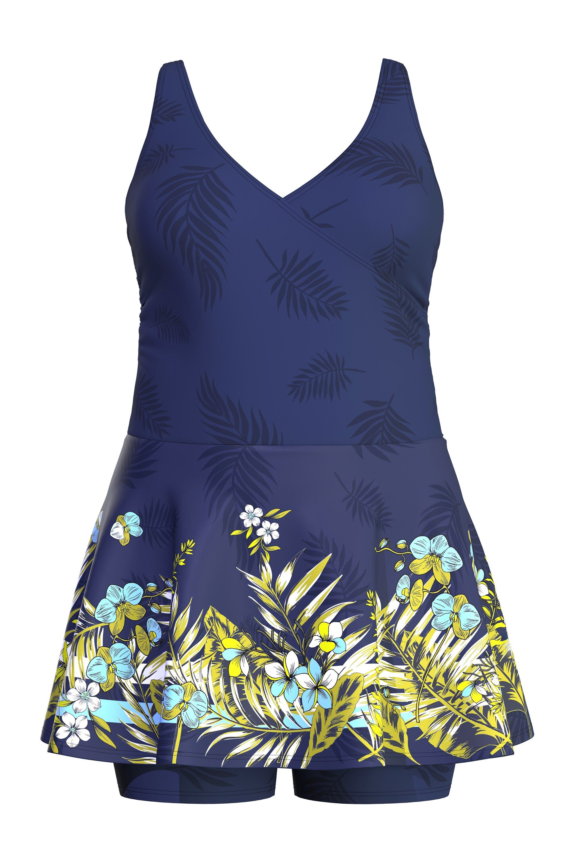 Ulla Popken Badekleid Badekleid Shorts Softcups recycelt günstig online kaufen