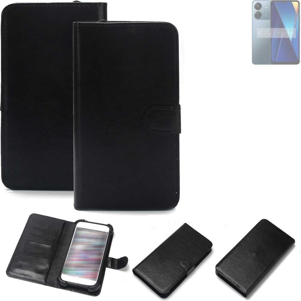 K-S-Trade Handyhülle für Xiaomi POCO C65, Handyhülle Schutzhülle Handy Schutz Hülle Handyhülle Bumper