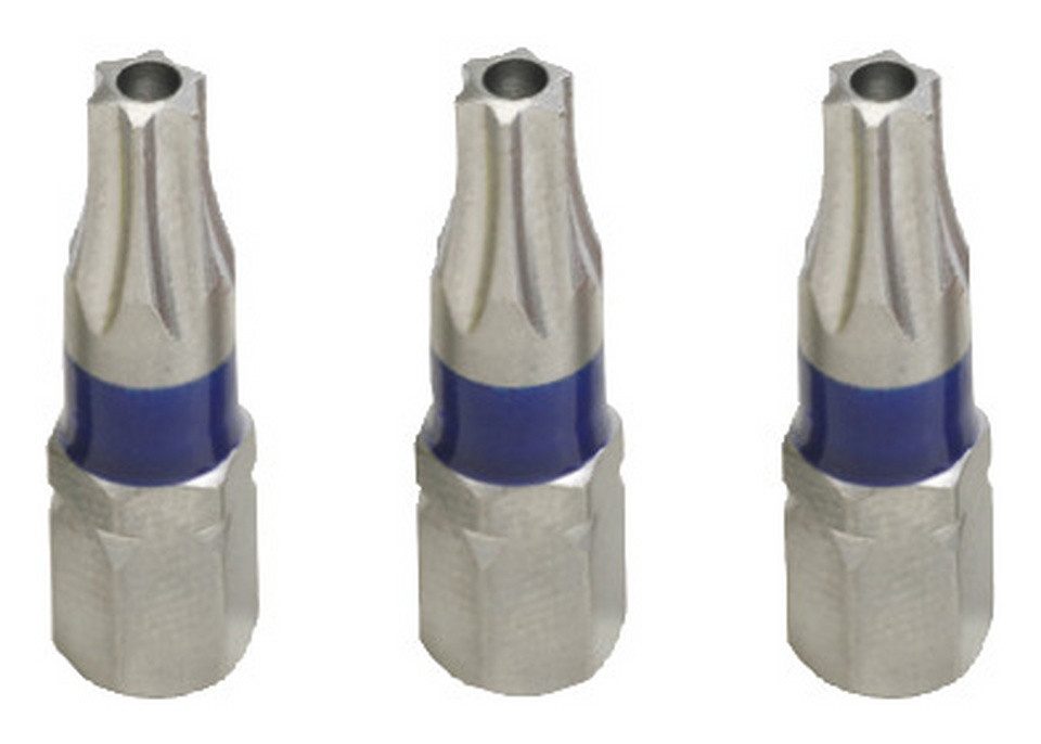 KS Tools Bit-Set CHROMEplus, 3 Stück, 1/4", 25 mm, TB10, 3er Pack