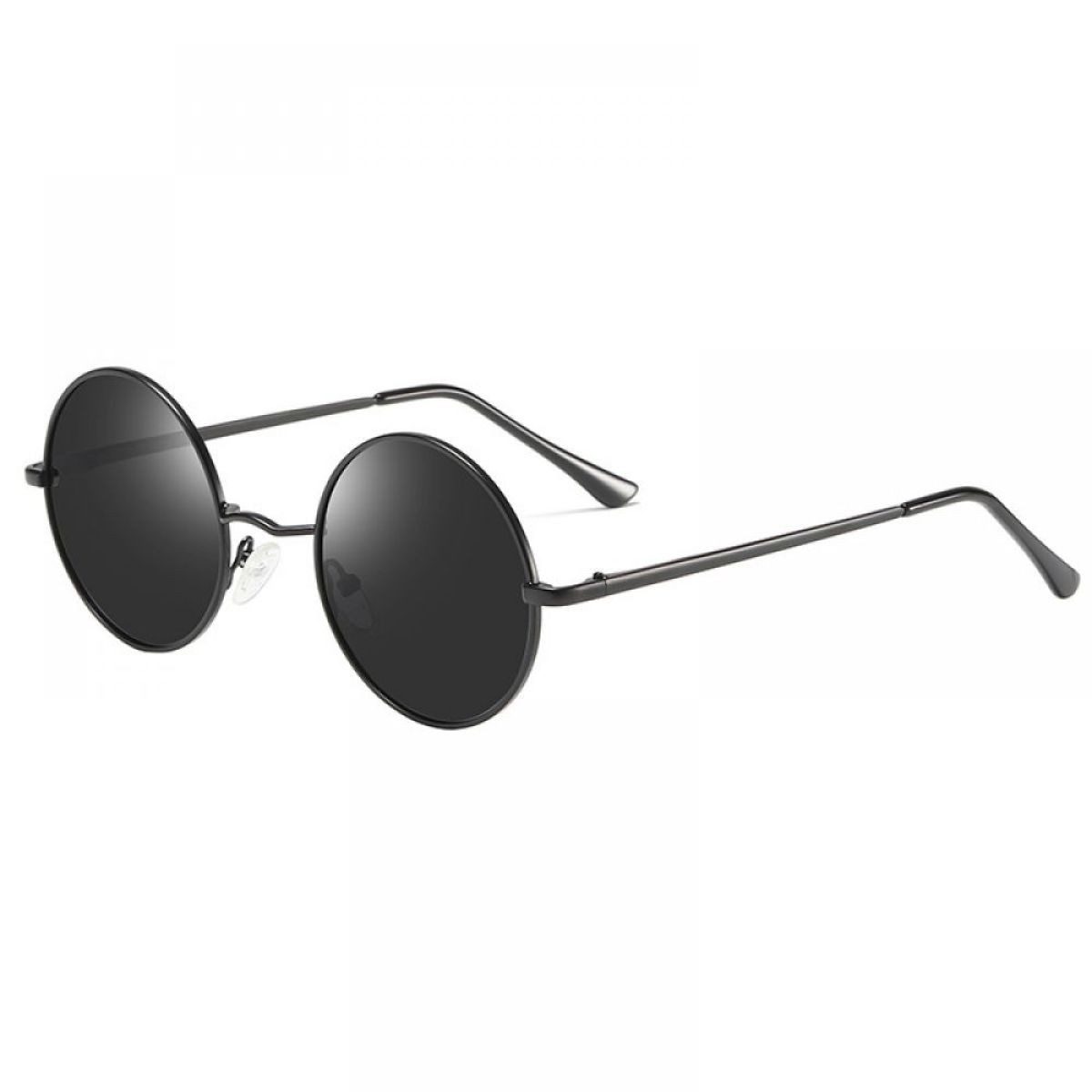 Rnemitery Sonnenbrille Klassische Polarisierte brille Herren Damen Retro Runde Sonnenbrille