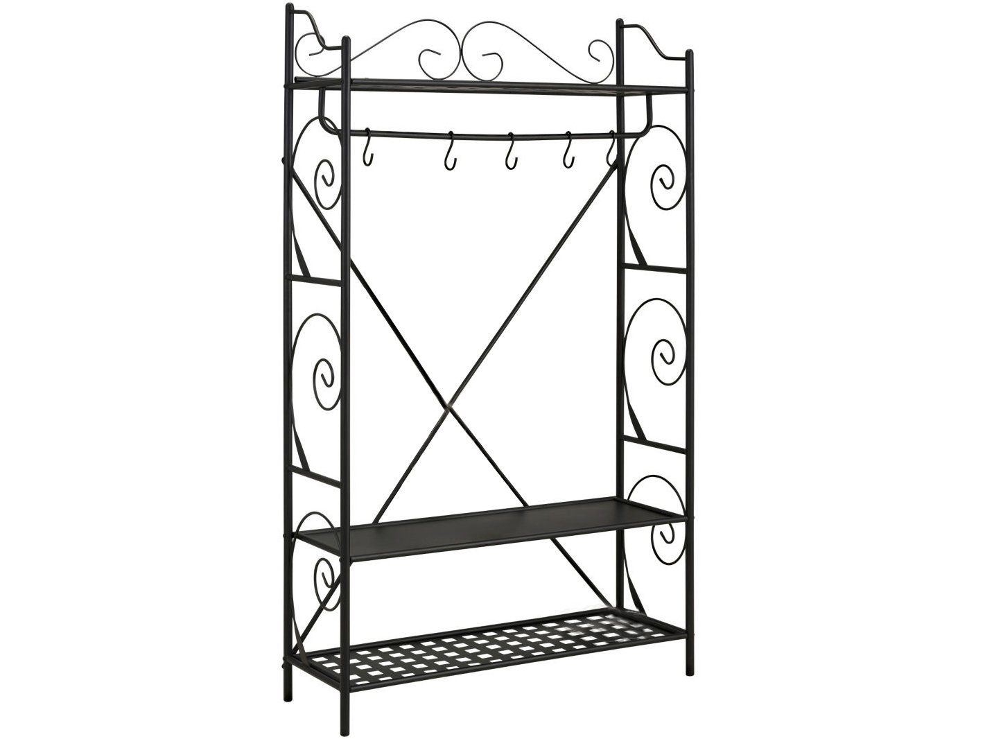 loft24 Kleiderschrank Isabelle Garderobe aus Metall günstig online kaufen