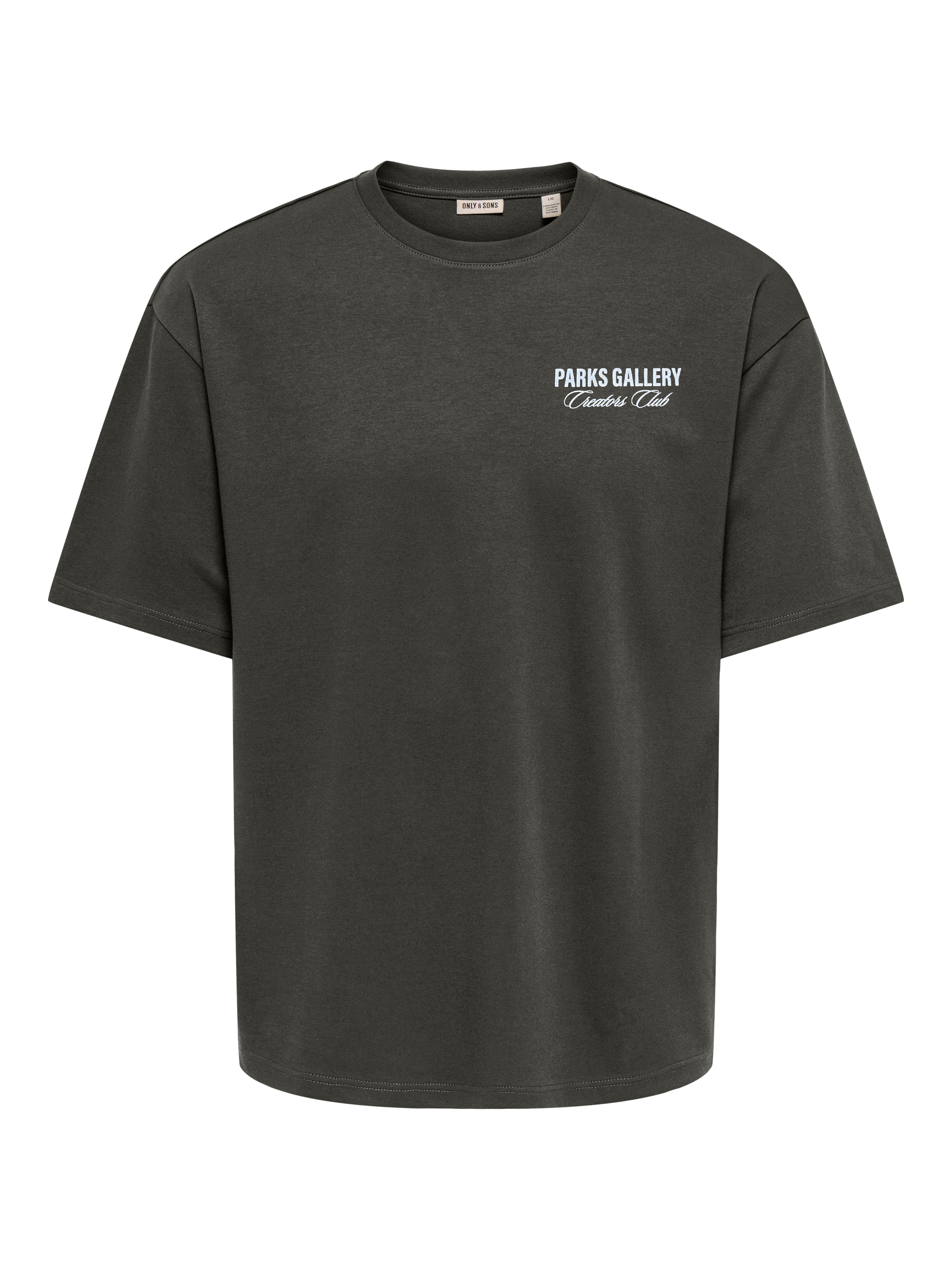 ONLY & SONS T-Shirt ONSPARKS GALLERY AIR BOXY SS TEE NOOS Baumwollmischung, regular fit