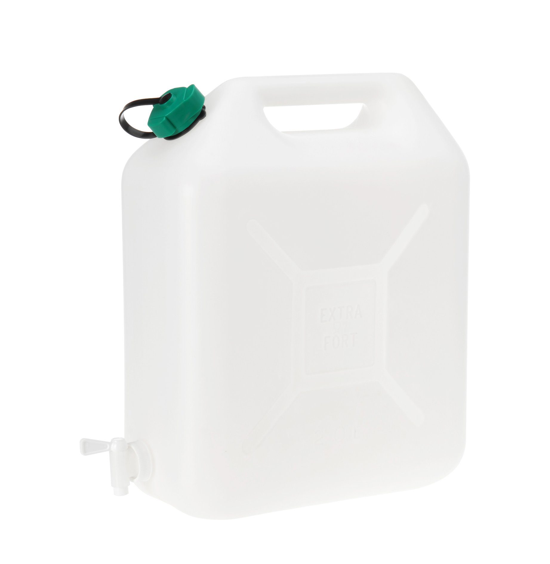 BigDean Kanister Wasserkanister lebensmittelecht mit Ablasshahn Kunststoff 20 Liter