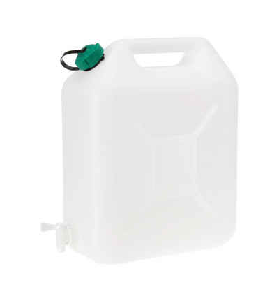 BigDean Kanister Wasserkanister lebensmittelecht mit Ablasshahn Kunststoff 20 Liter